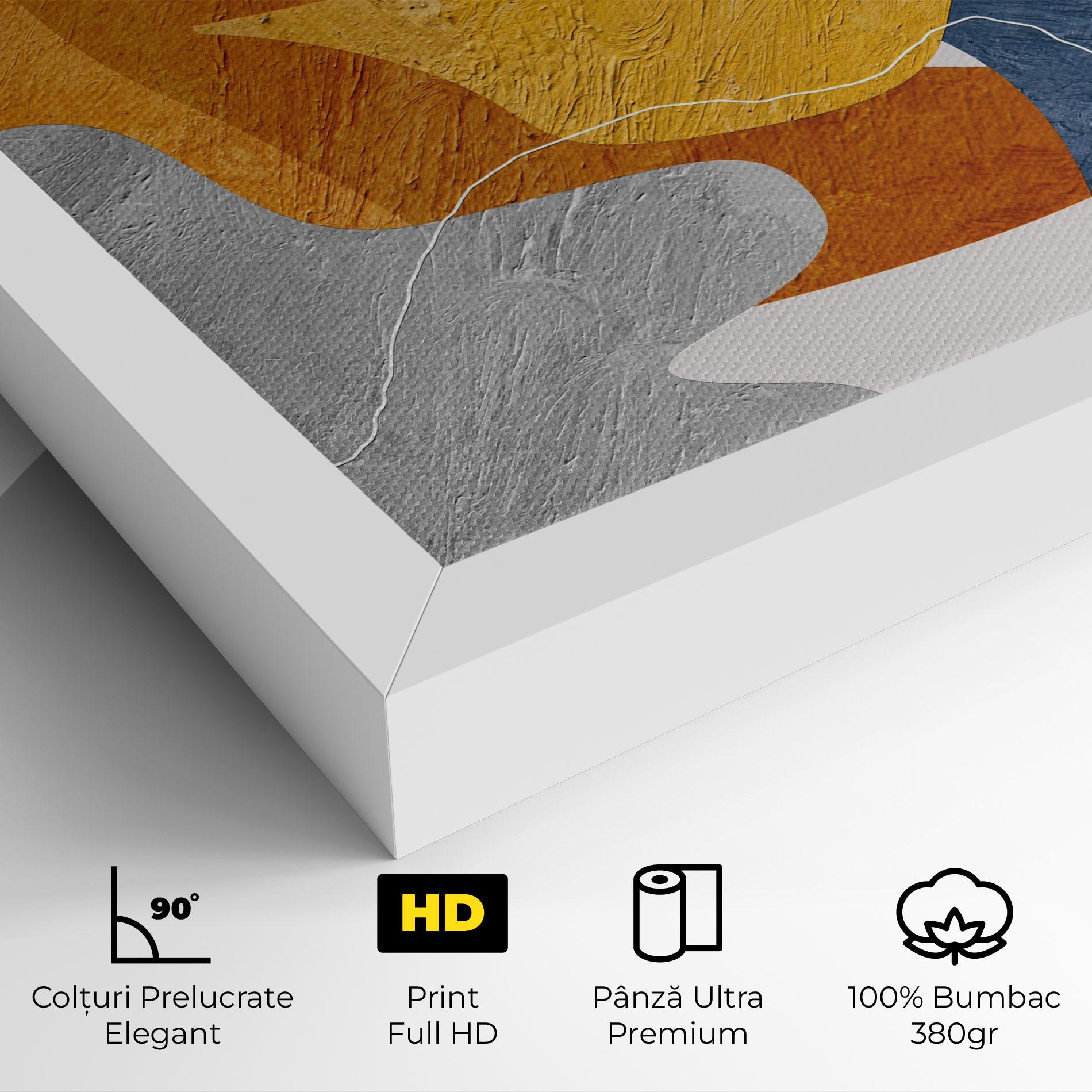 Tablou Canvas Abstract Color Mix mockup 4