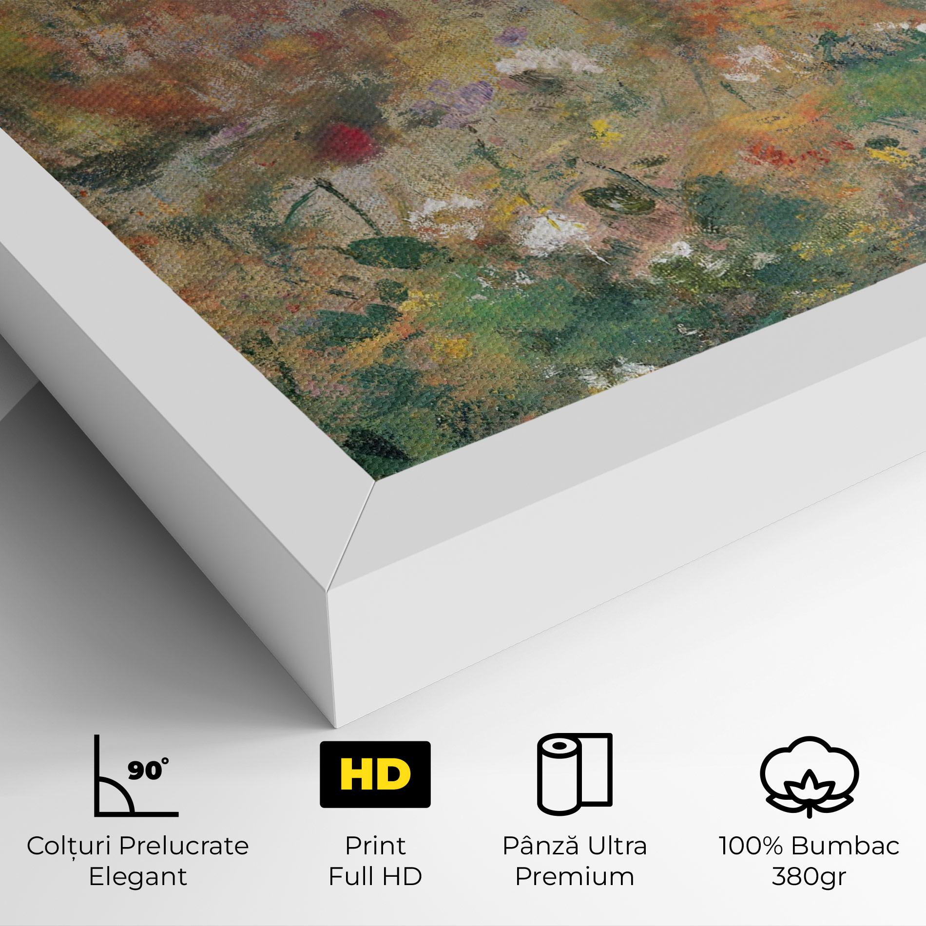 Tablou Canvas Abstract Flowers mockup 4