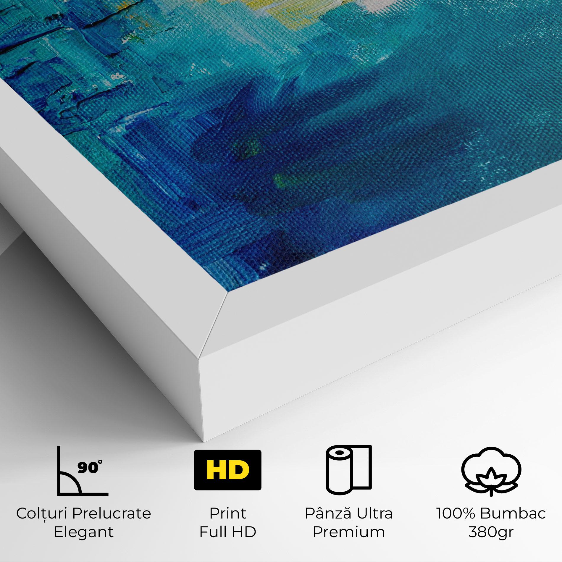 Tablou Canvas Abstract Hand Mark mockup 4