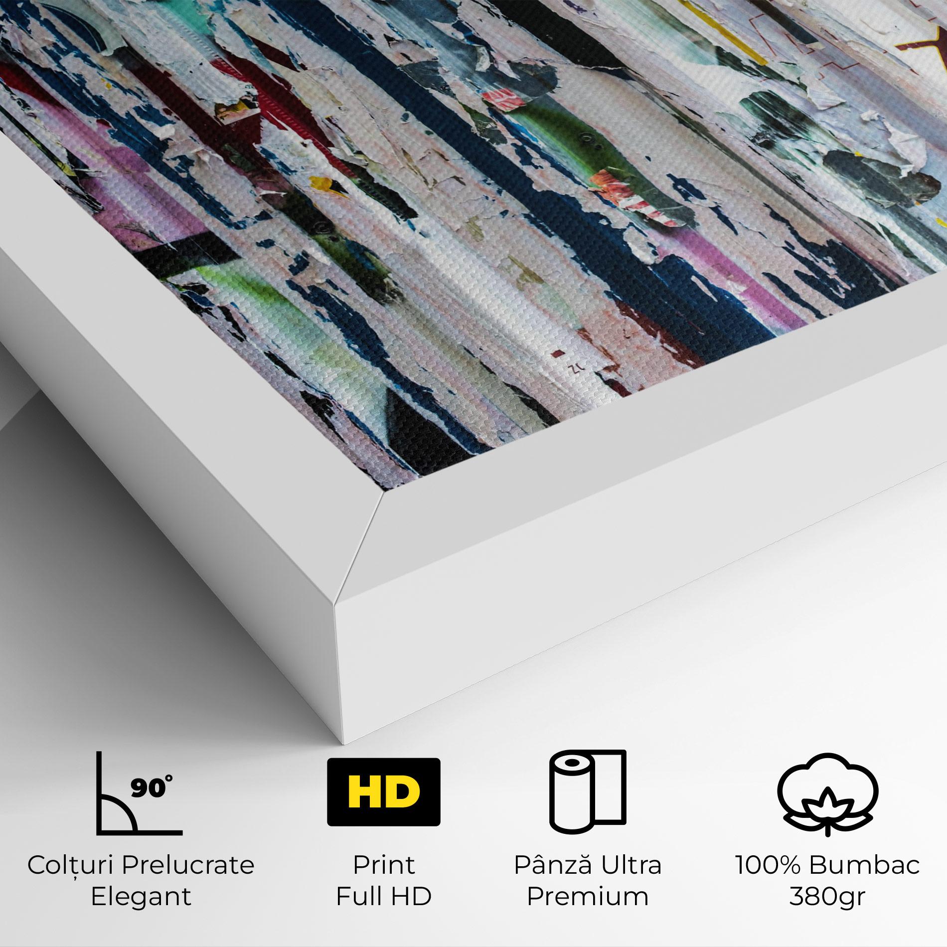 Tablou Canvas Abstract Torn Paper mockup 4