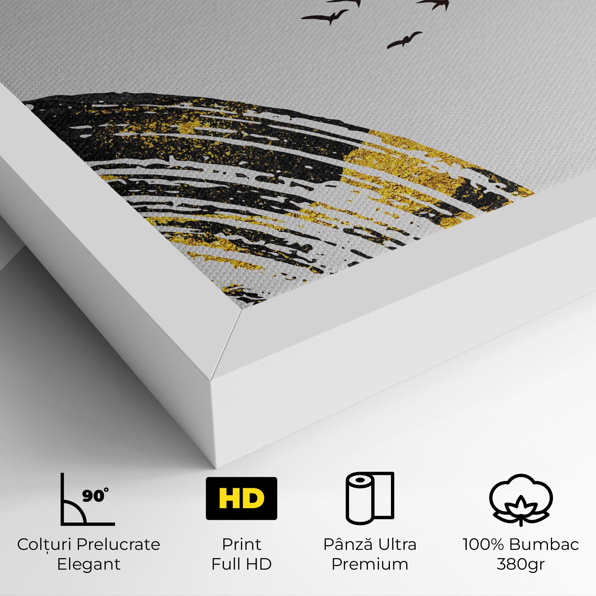 Tablou Canvas Golden Deer mockup 4