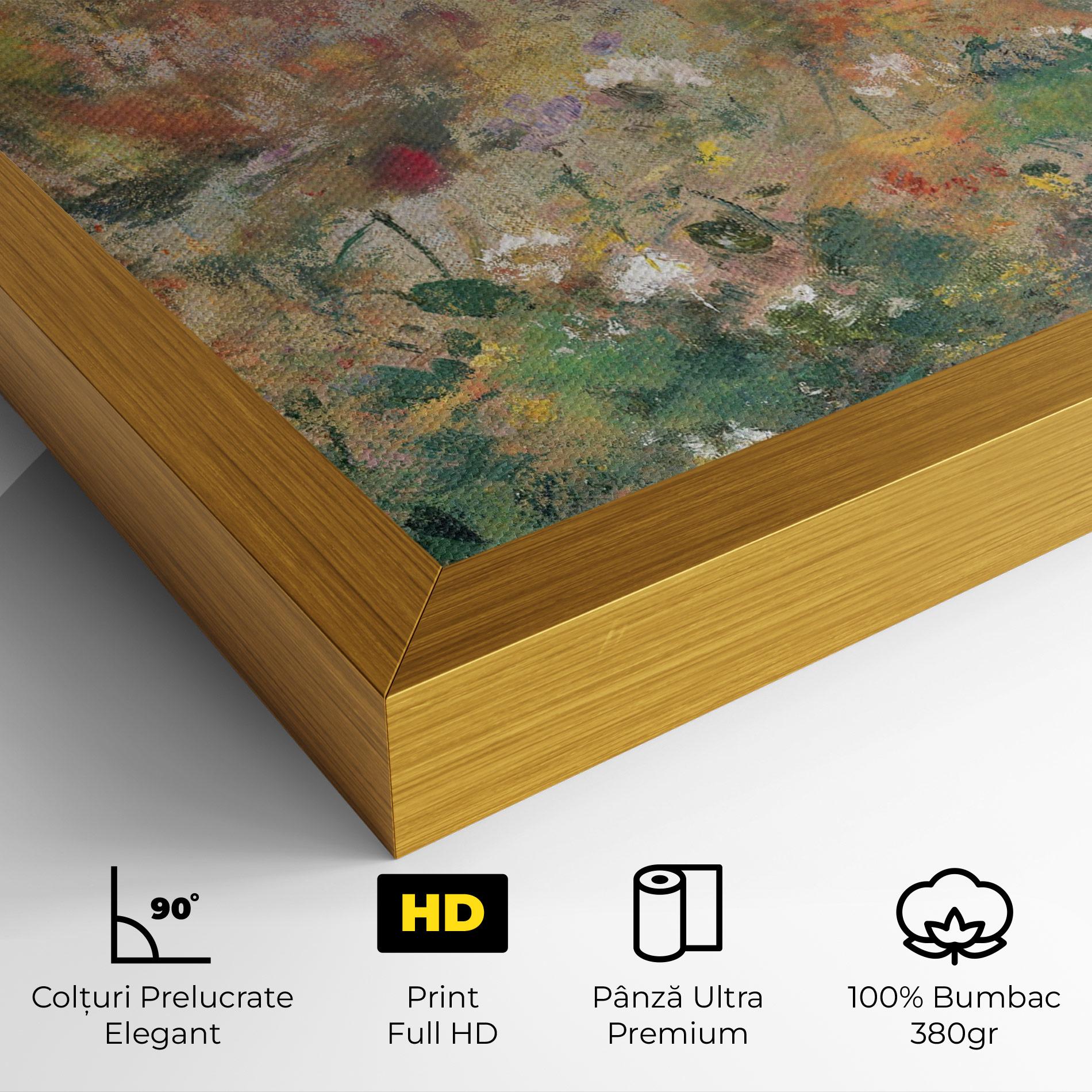 Tablou Canvas Abstract Flowers mockup 4