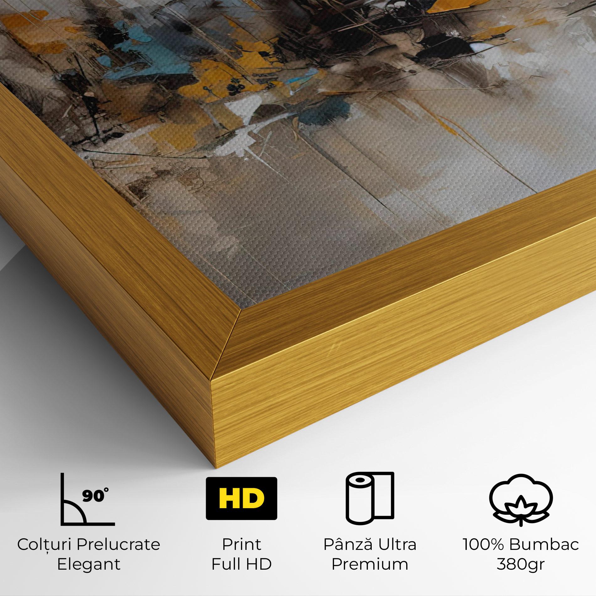 Tablou Canvas Abstract Los Angeles mockup 4