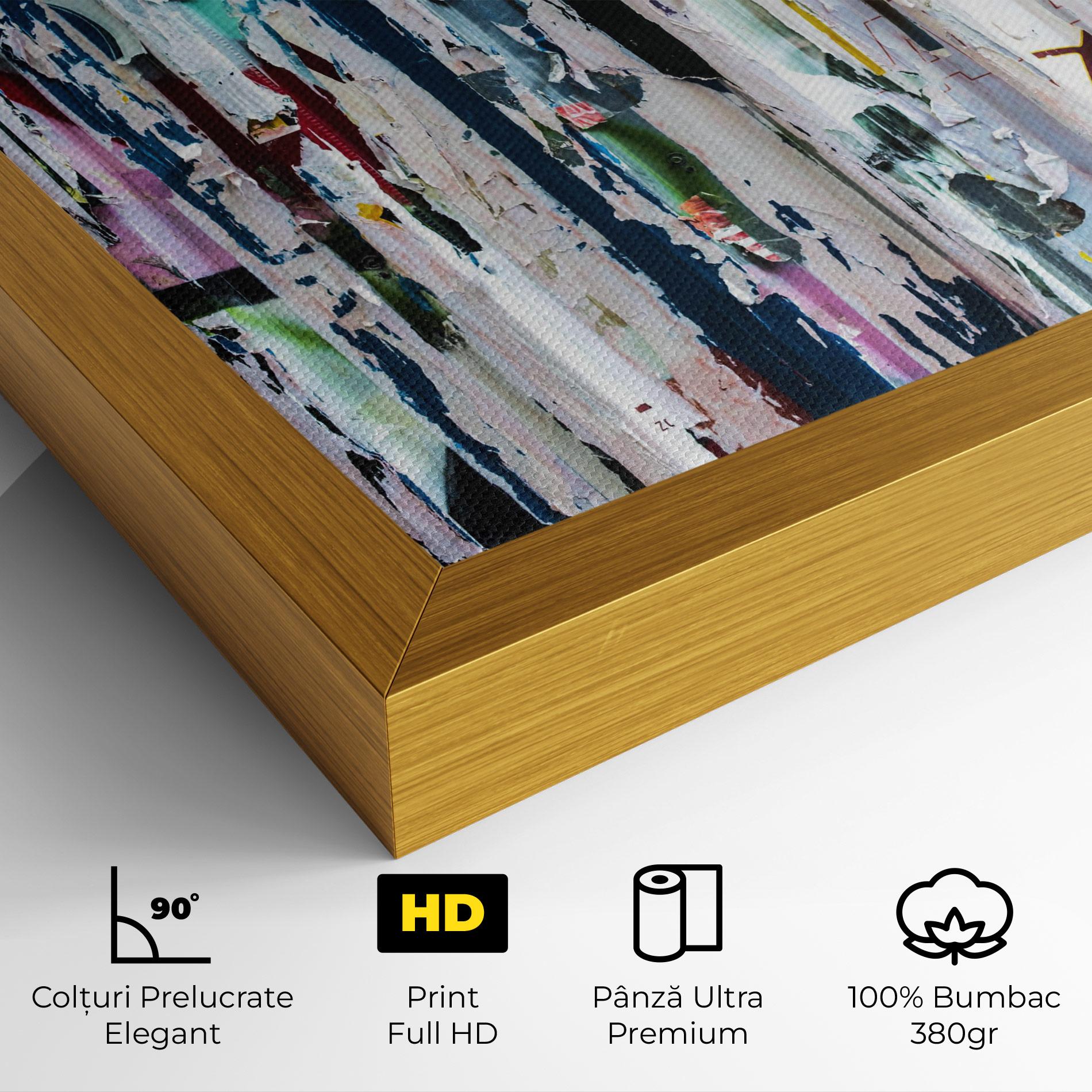 Tablou Canvas Abstract Torn Paper mockup 4