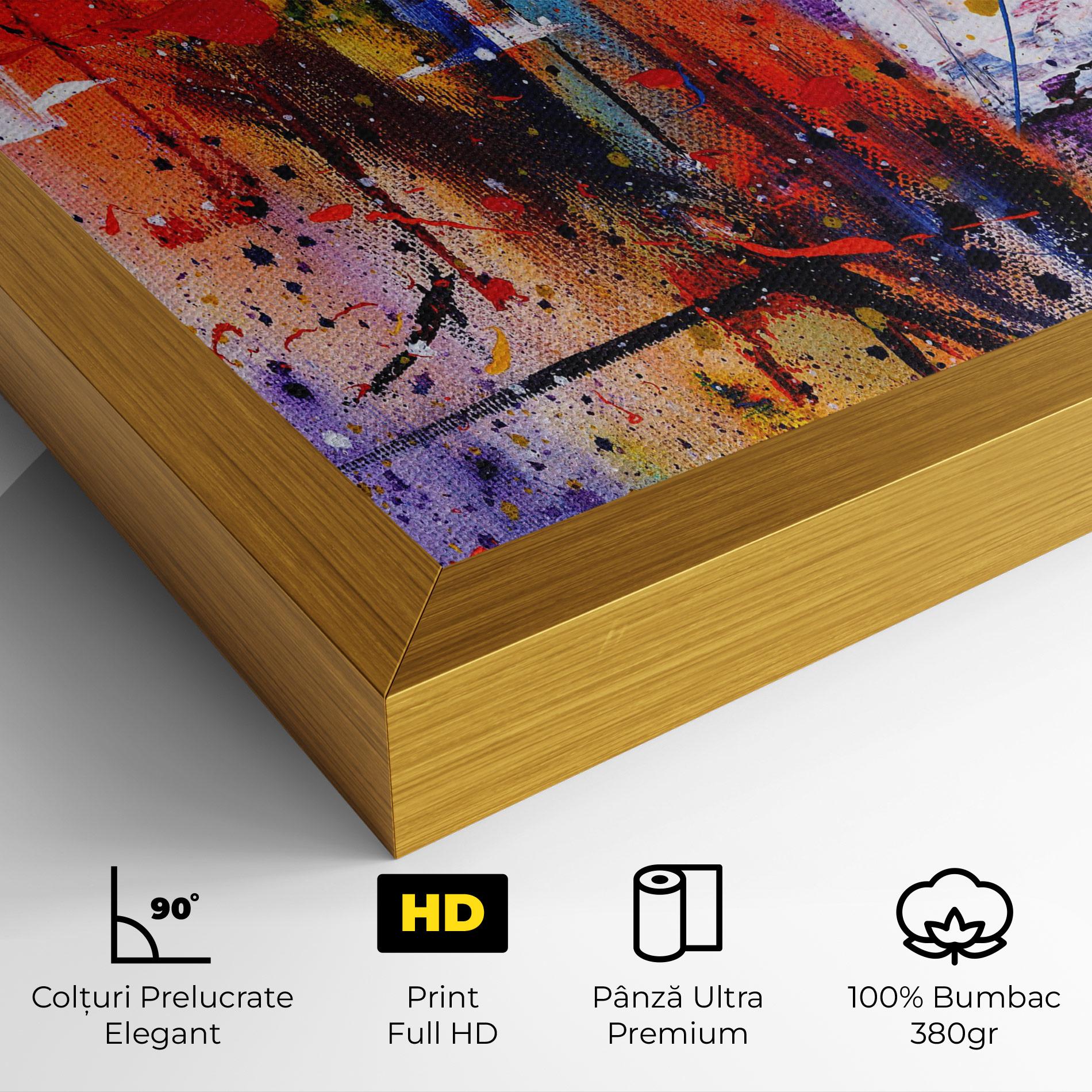 Tablou Canvas Hand Drawn Painting mockup 4