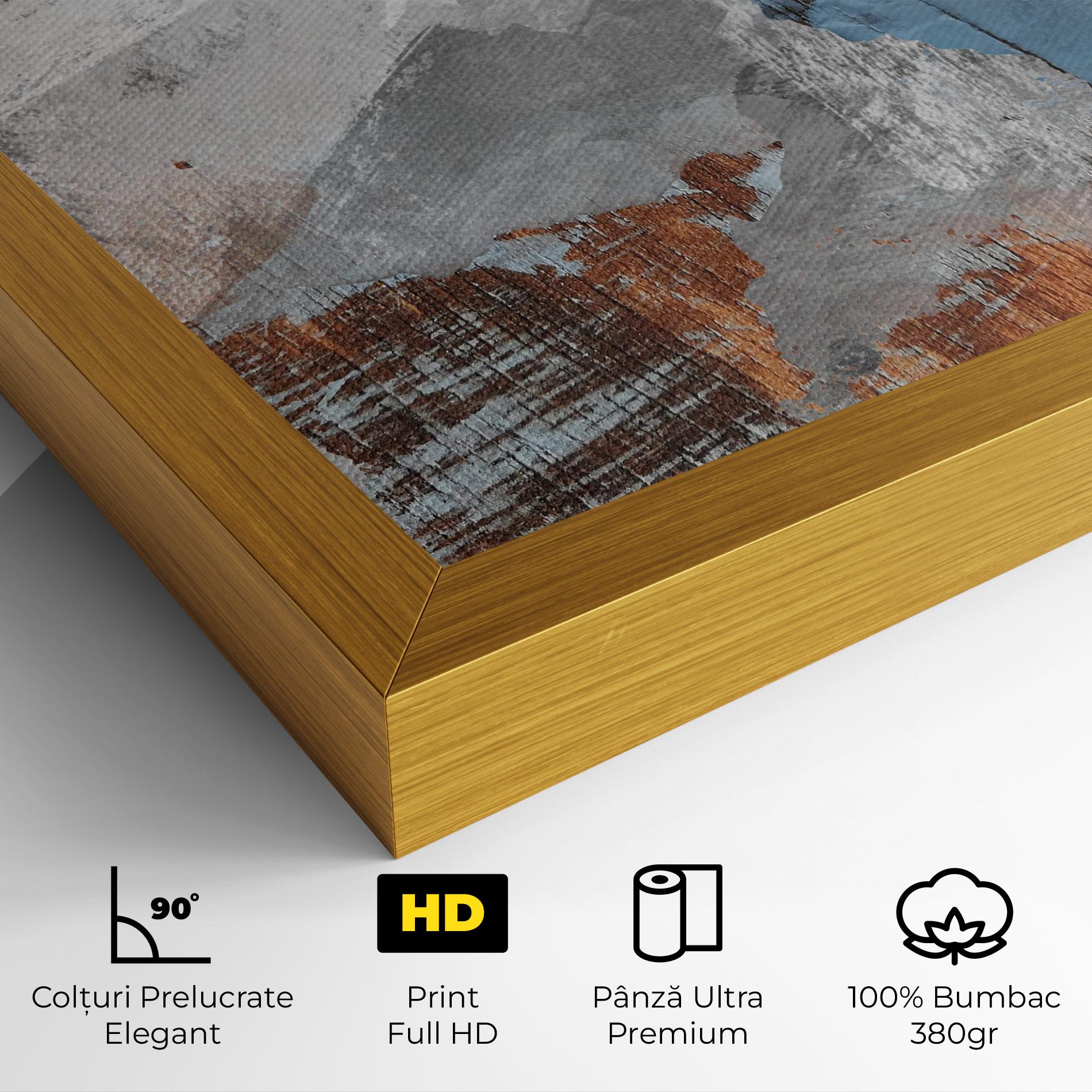 Tablou Canvas Paint On Wood mockup 4