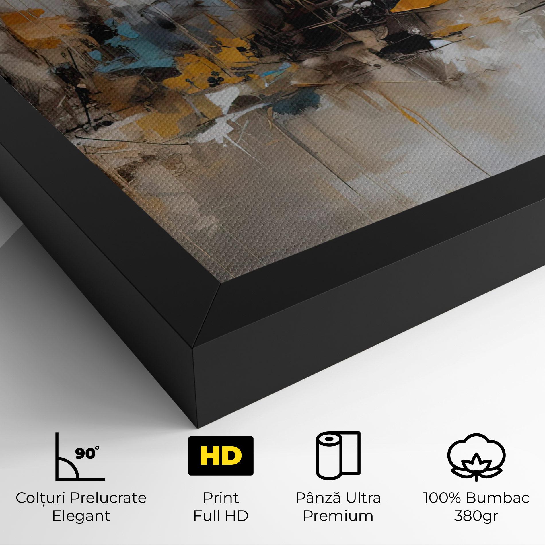 Tablou Canvas Abstract Los Angeles mockup 4