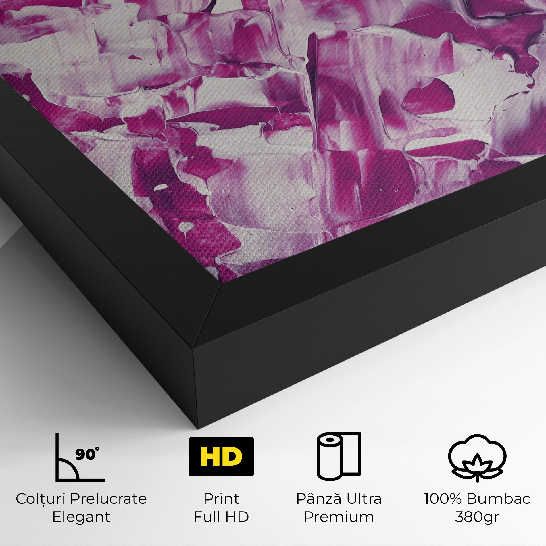 Abstract White And Pink mockup 4