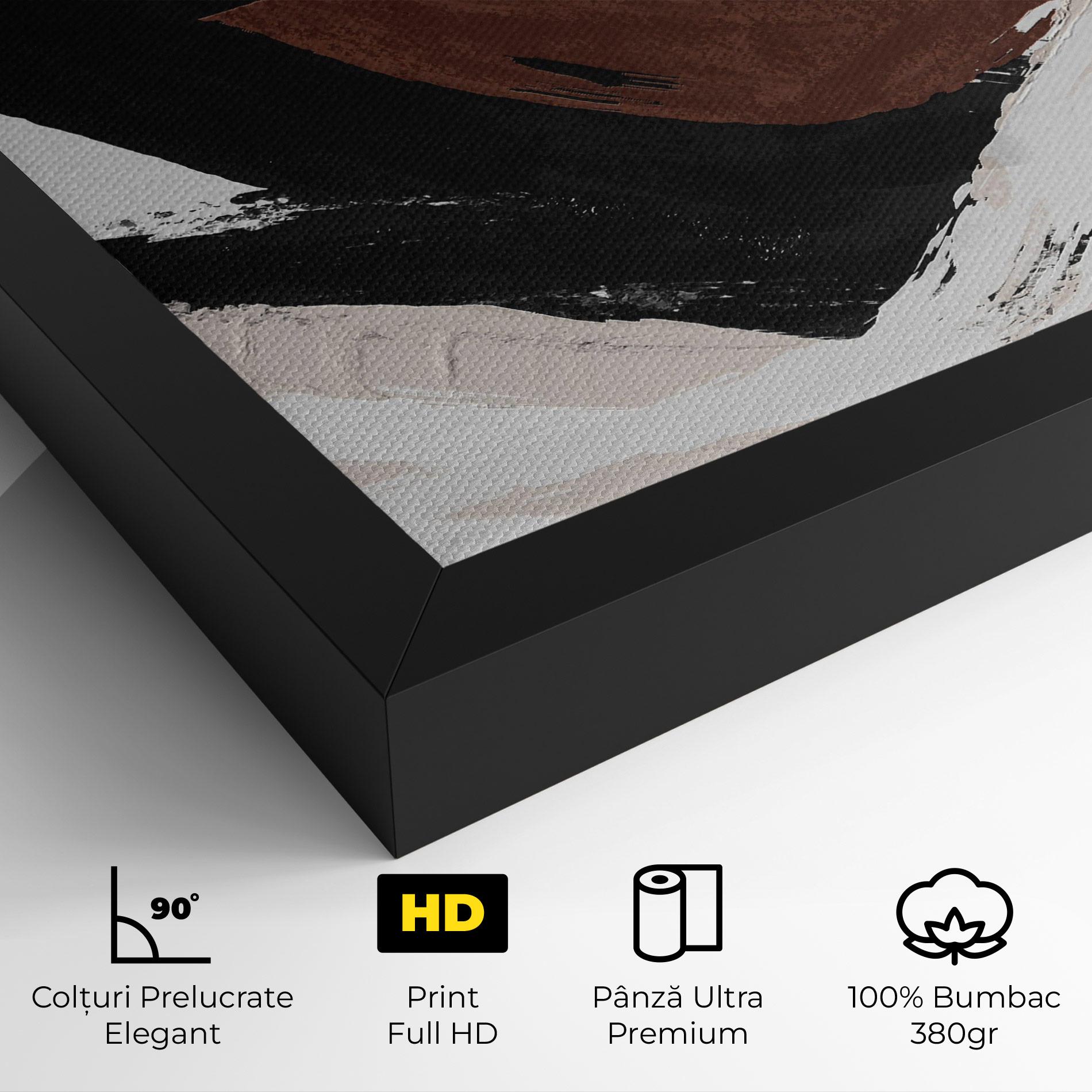 Tablou Canvas Cream Abstract mockup 4
