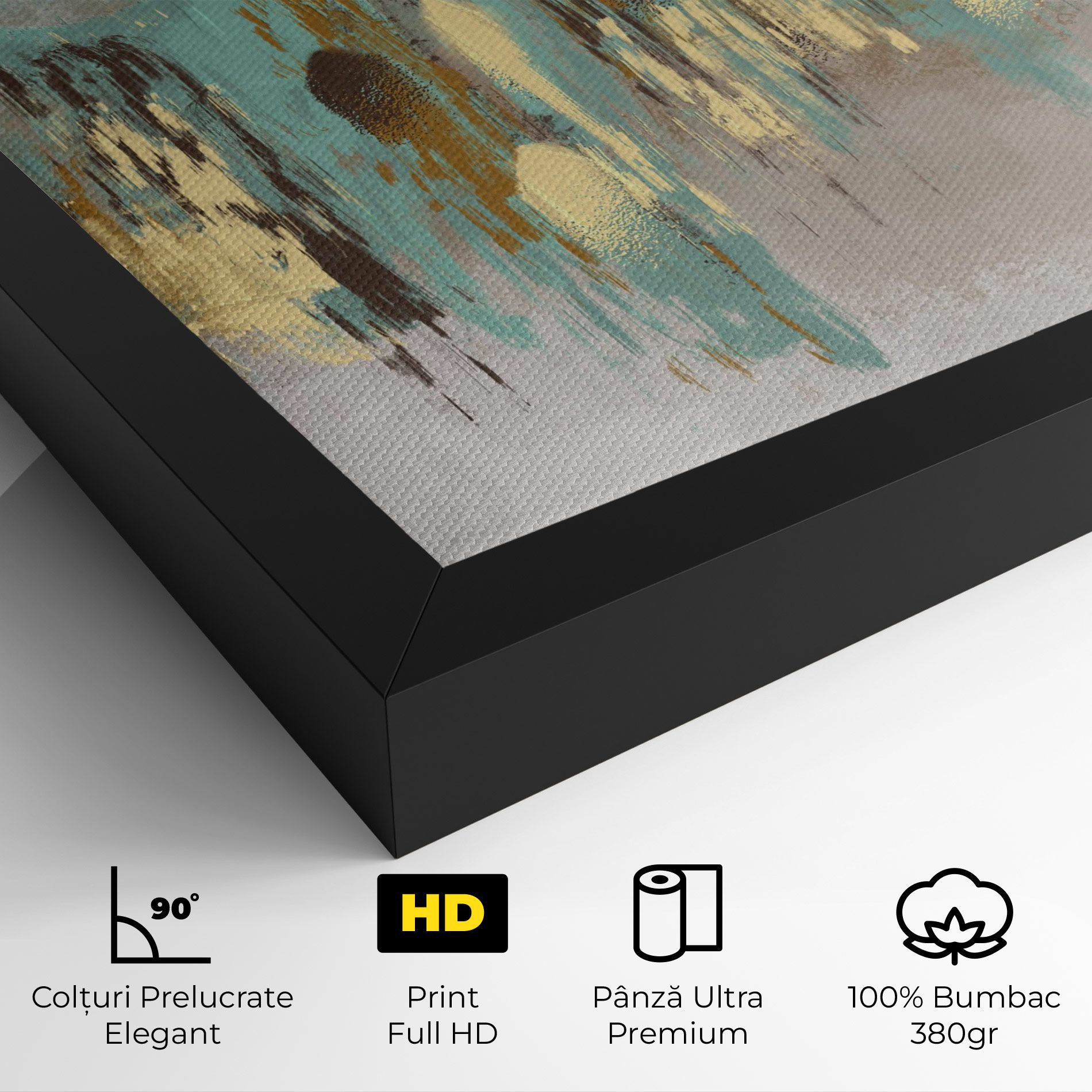 Gold Spiral Points mockup 4