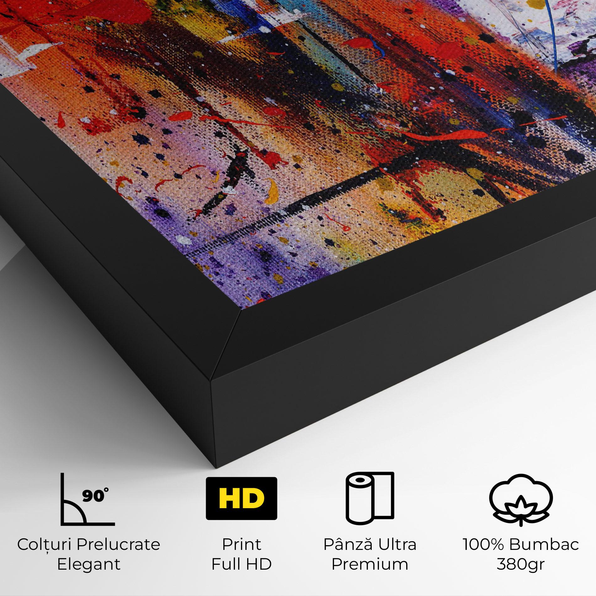 Tablou Canvas Hand Drawn Painting mockup 4