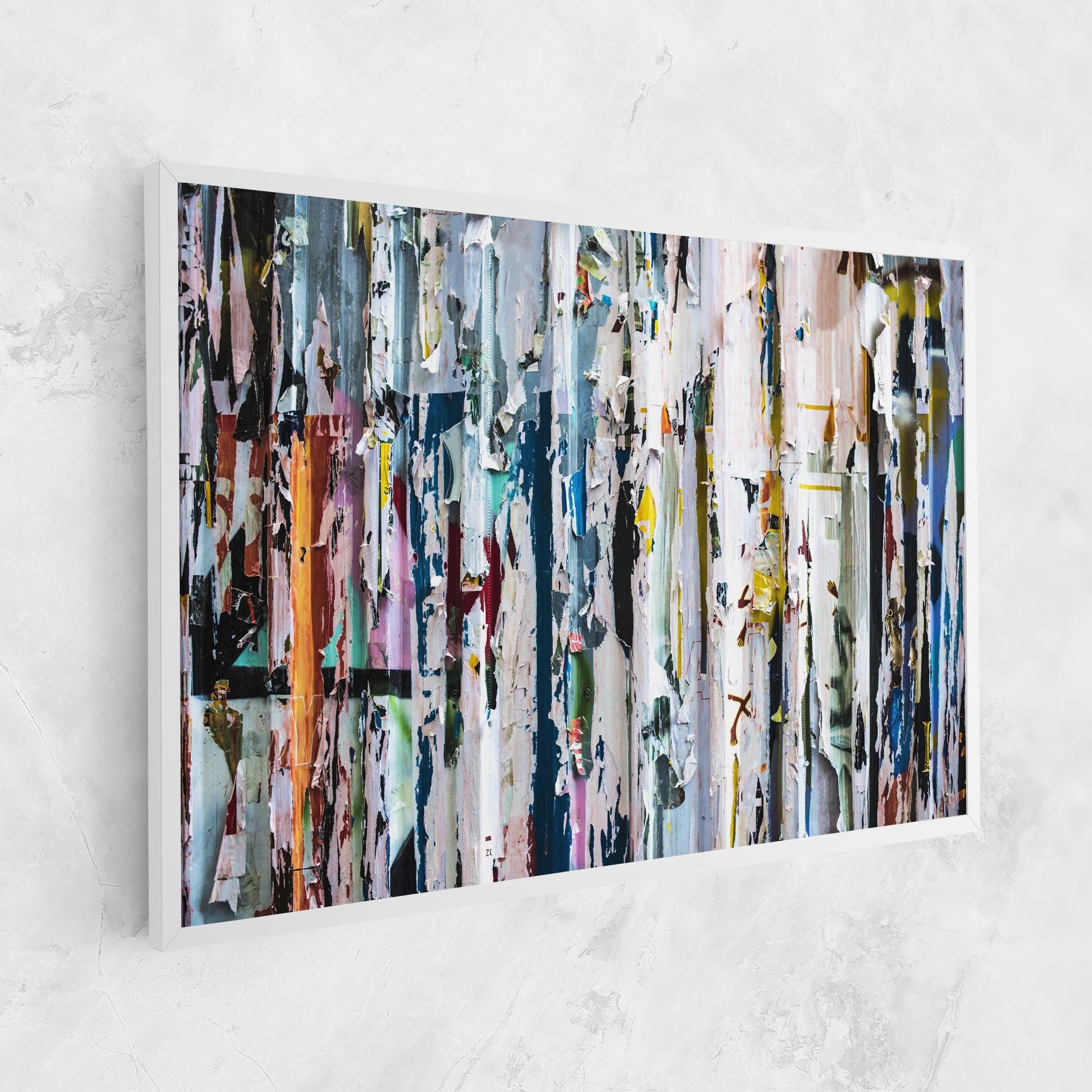 Abstract Torn Paper mockup 1