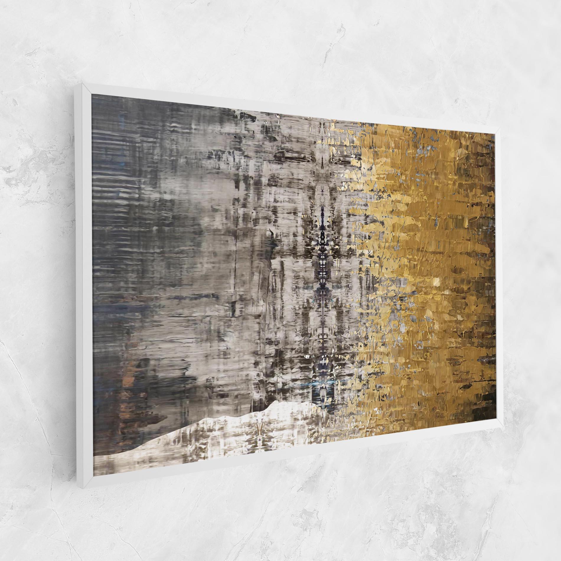 Tablou Canvas Gold Oil Paint mockup 1