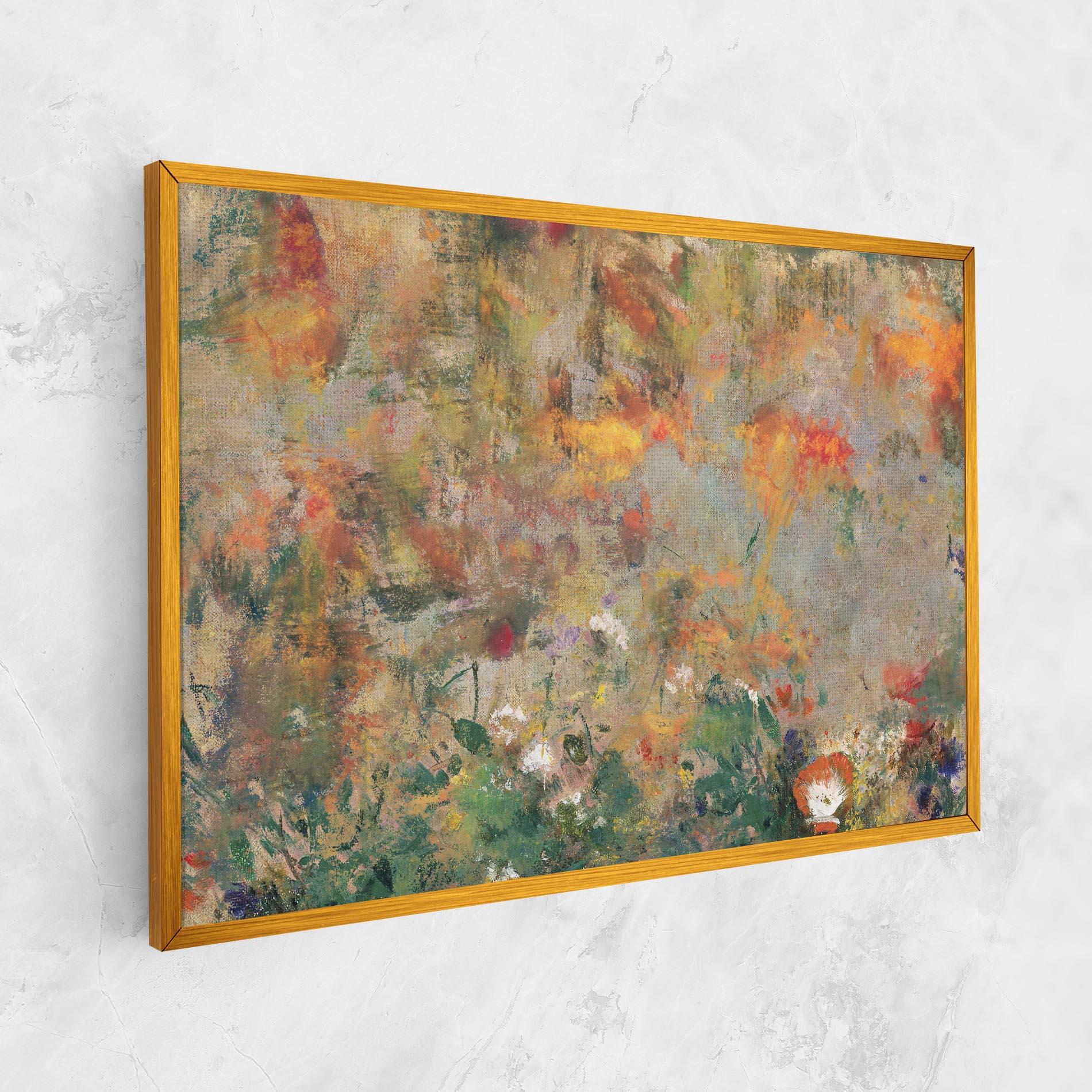 Tablou Canvas Abstract Flowers mockup 1