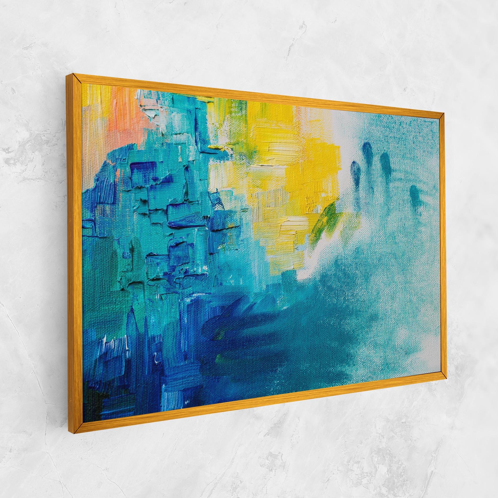 Tablou Canvas Abstract Hand Mark mockup 1