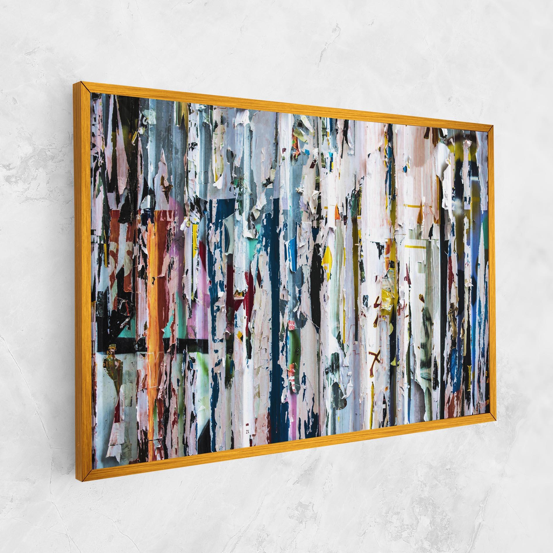 Tablou Canvas Abstract Torn Paper mockup 1