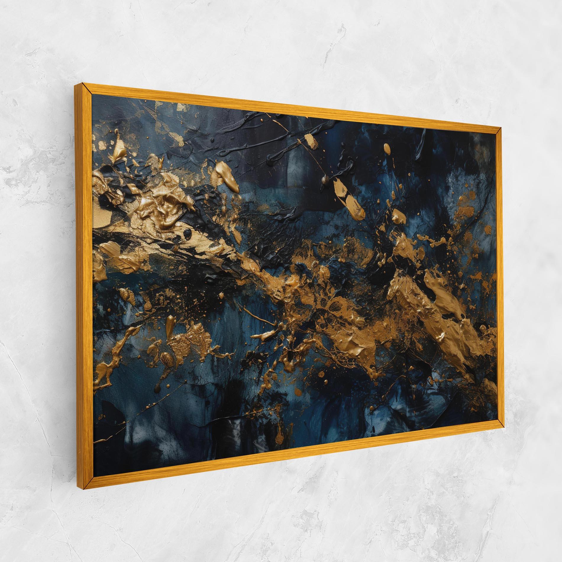 Tablou Canvas Gold Explosion mockup 1