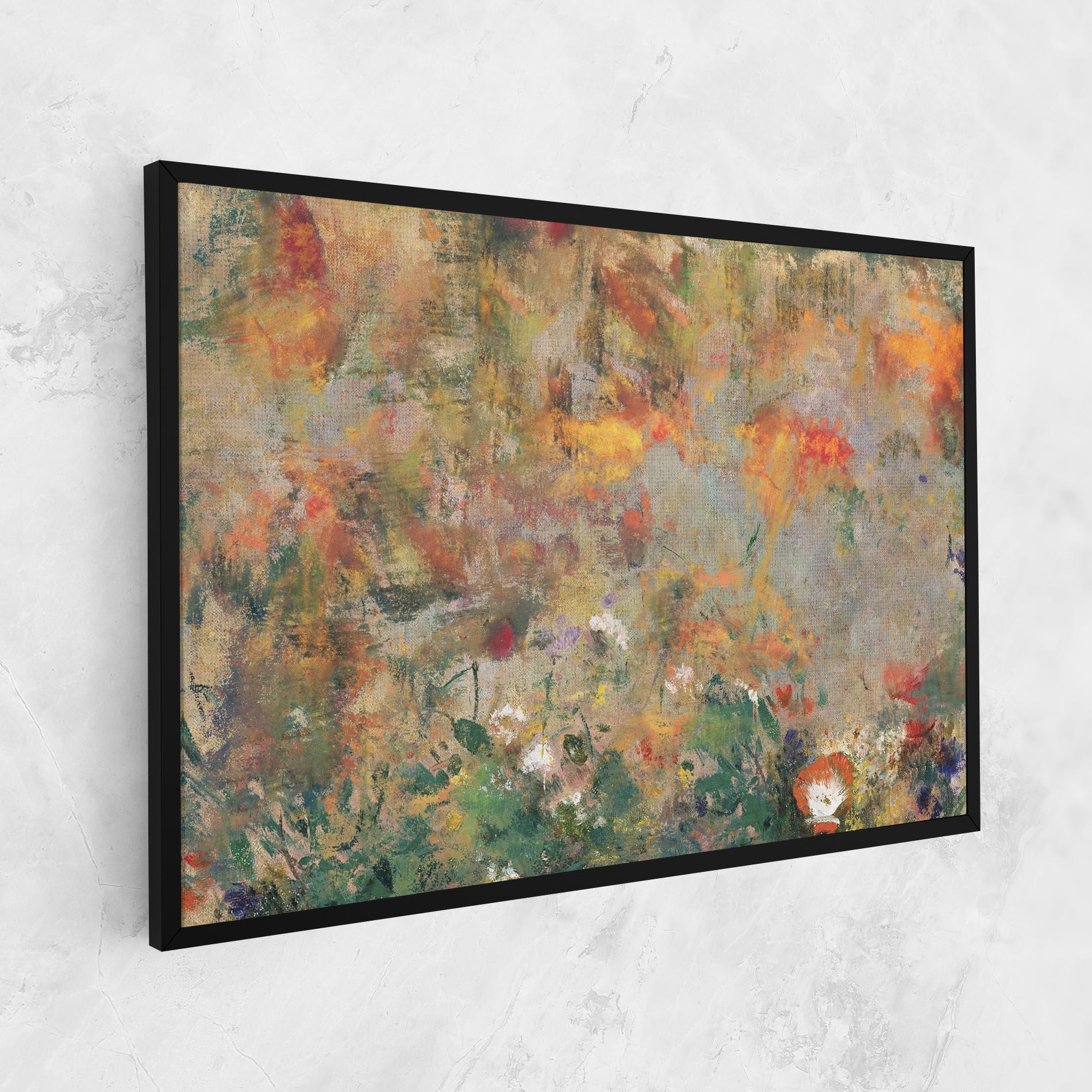 Tablou Canvas Abstract Flowers mockup 1