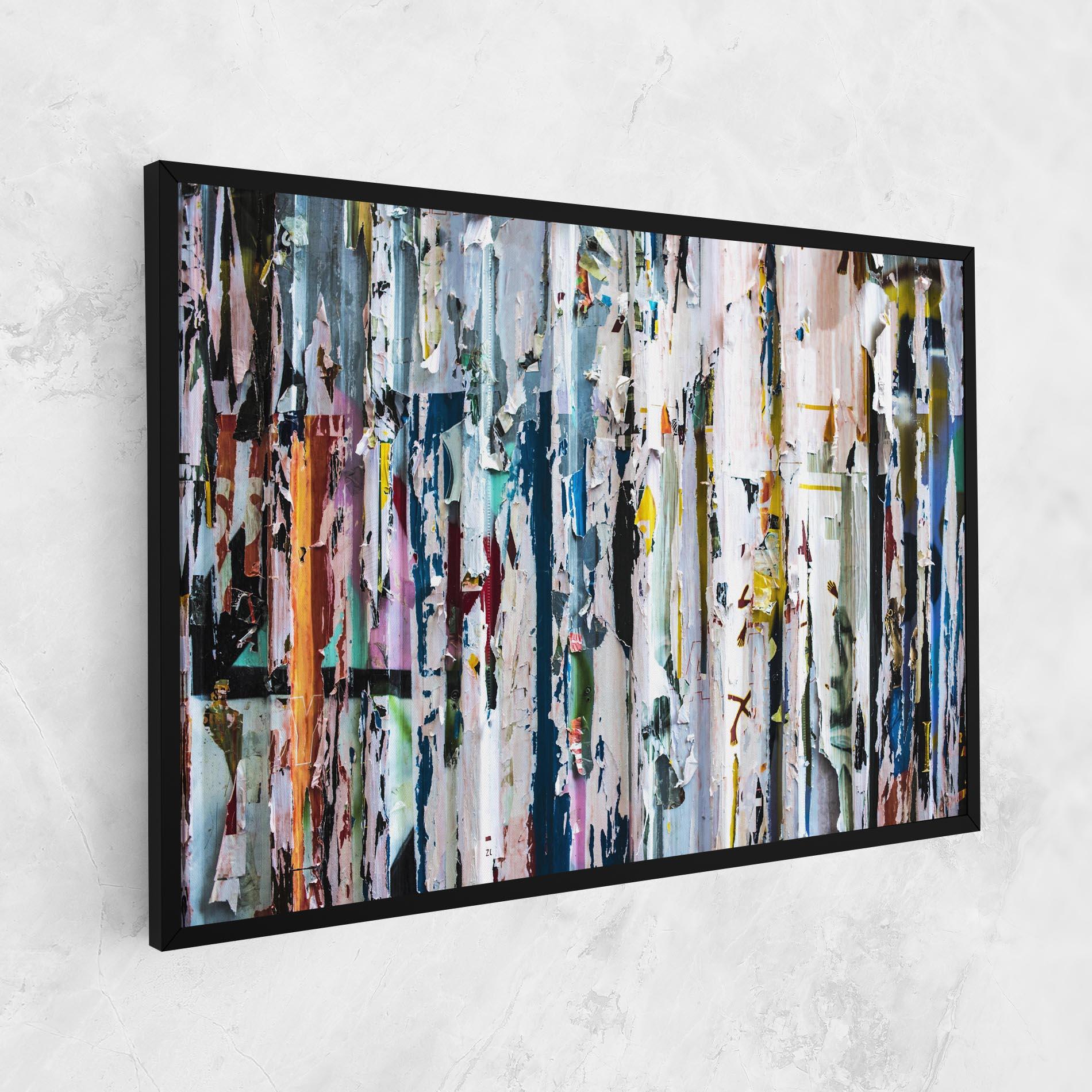 Tablou Canvas Abstract Torn Paper mockup 1
