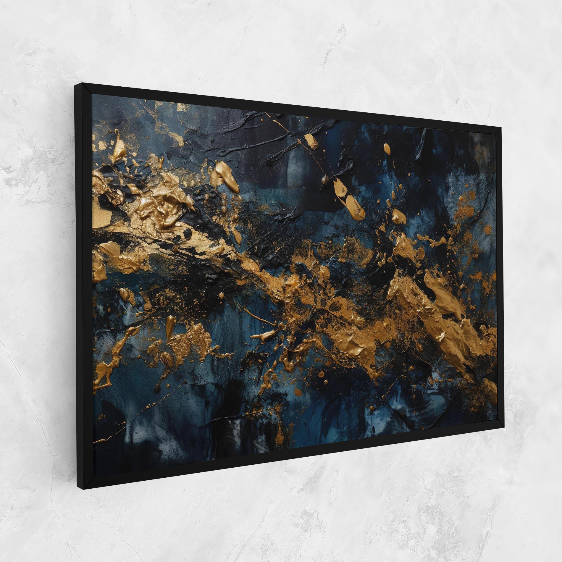 Tablou Canvas Gold Explosion mockup 1