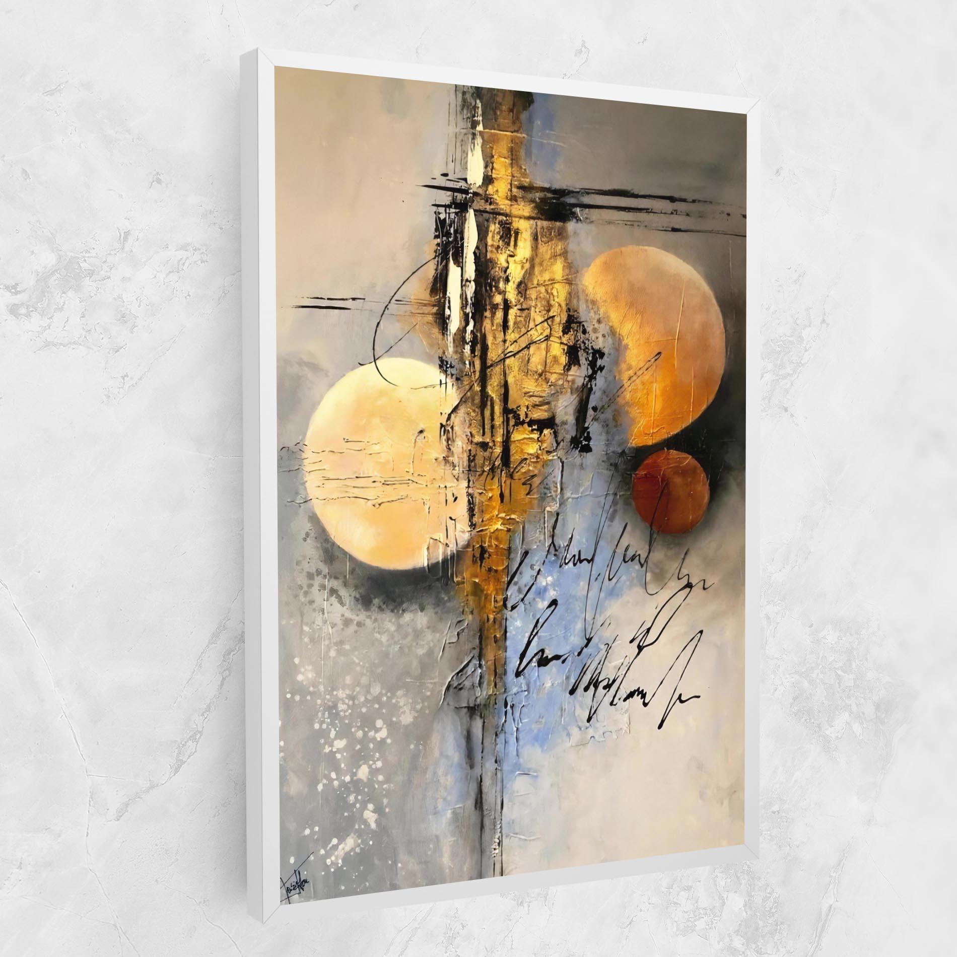 Tablou Canvas Abstract Moons mockup 1