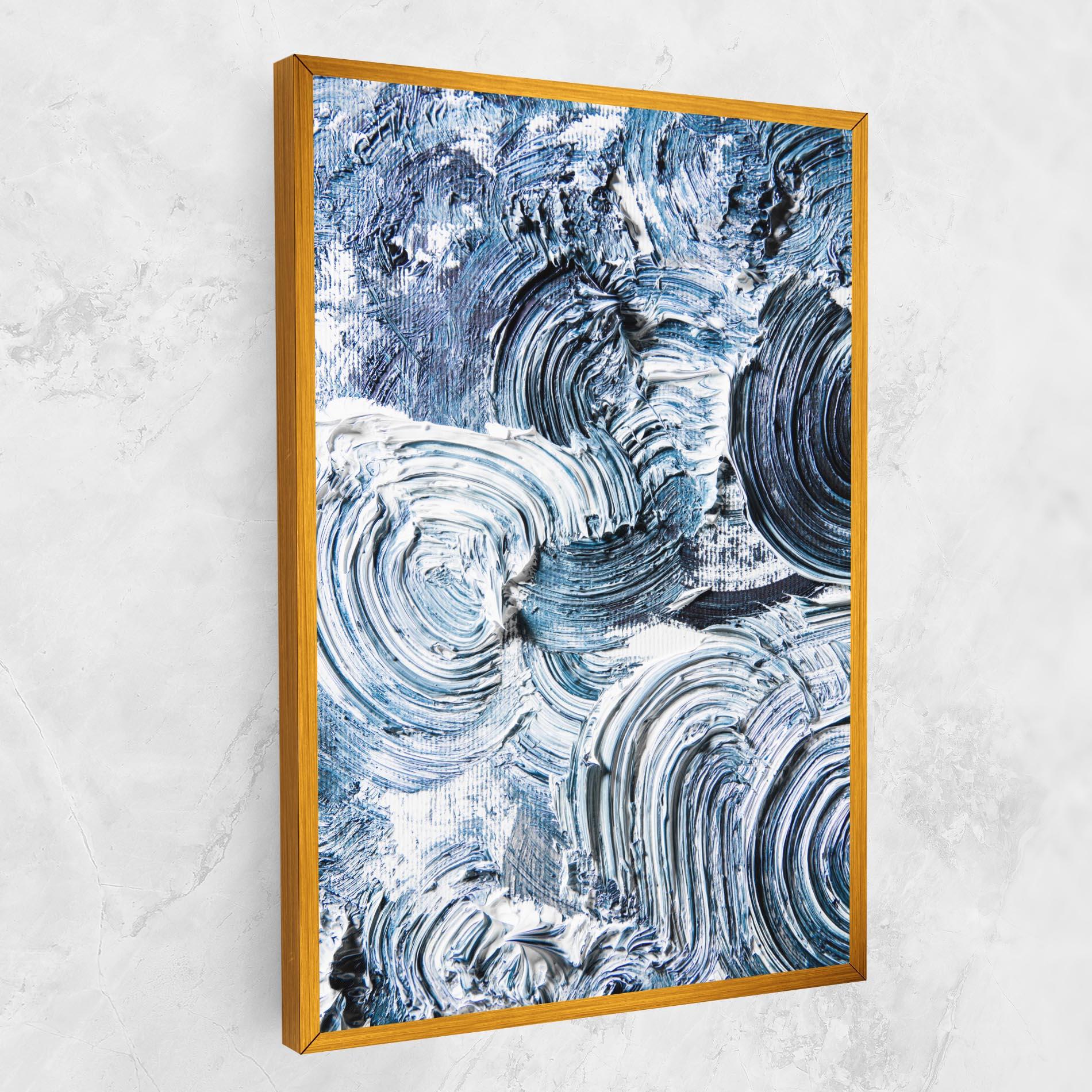 Tablou Canvas Cream Textured Painting mockup 1