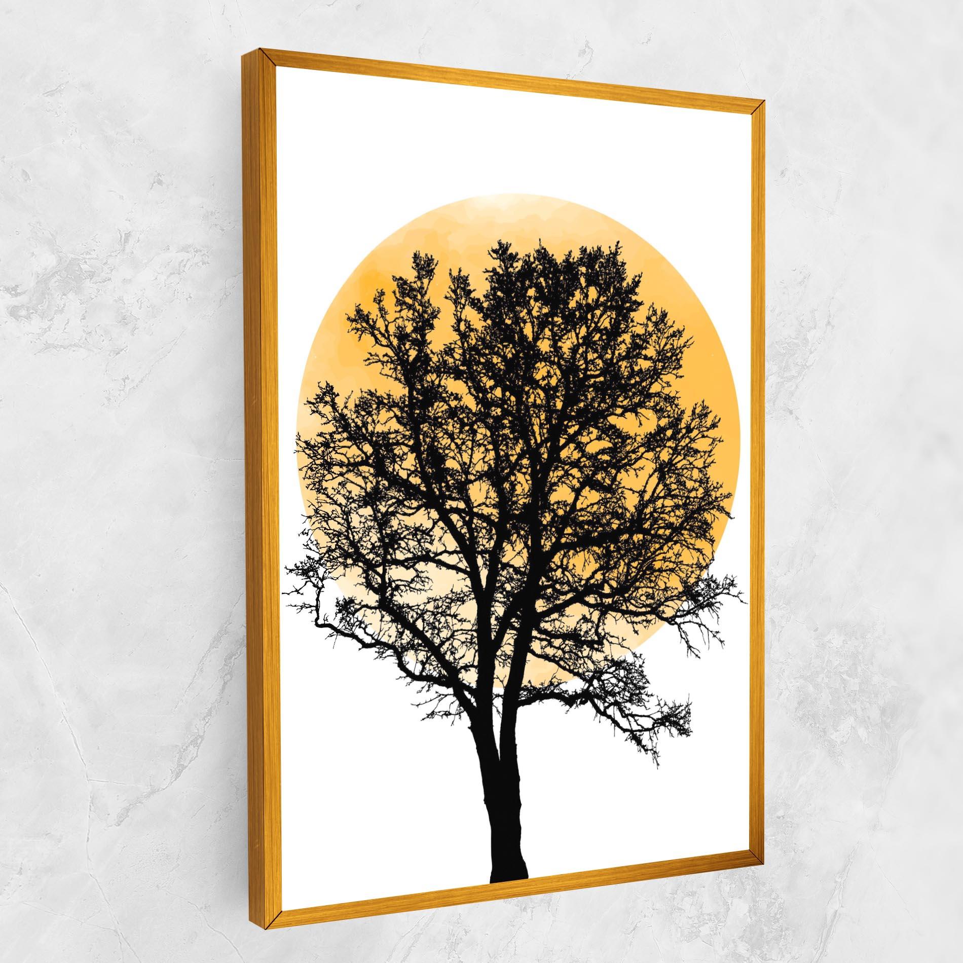 Tablou Canvas Orange Sun 01 mockup 1