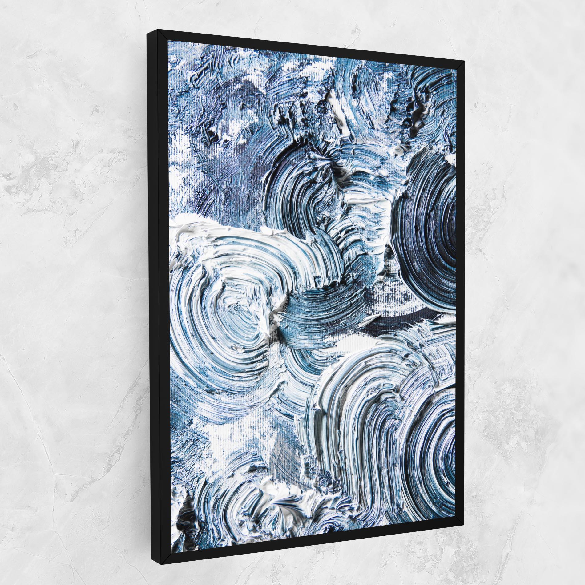 Tablou Canvas Cream Textured Painting mockup 1