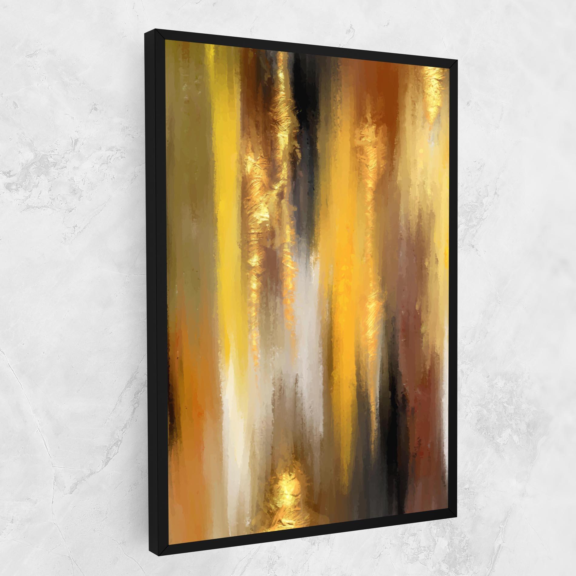 Tablou Canvas Golden Brown Art mockup 1