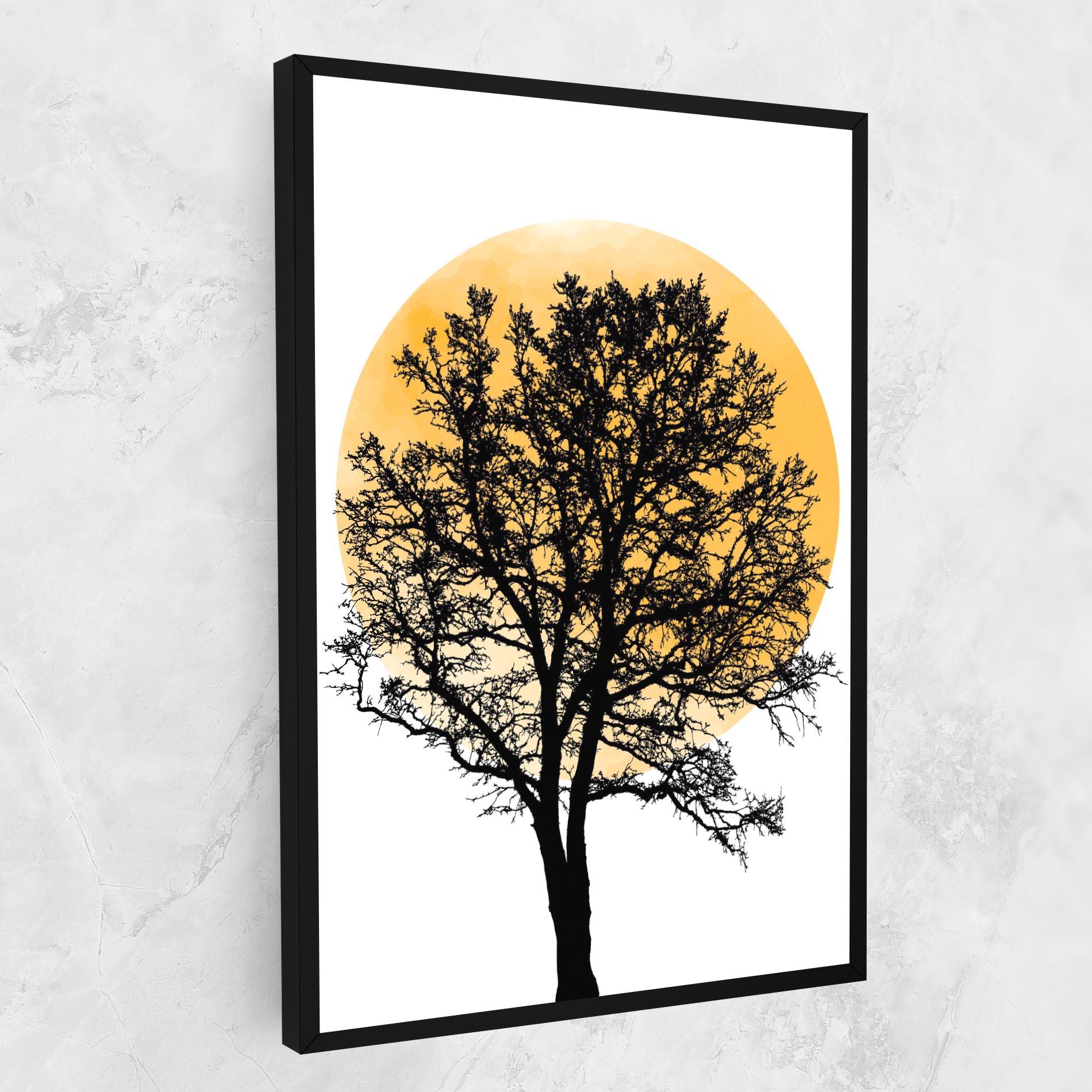 Tablou Canvas Orange Sun 01 mockup 1