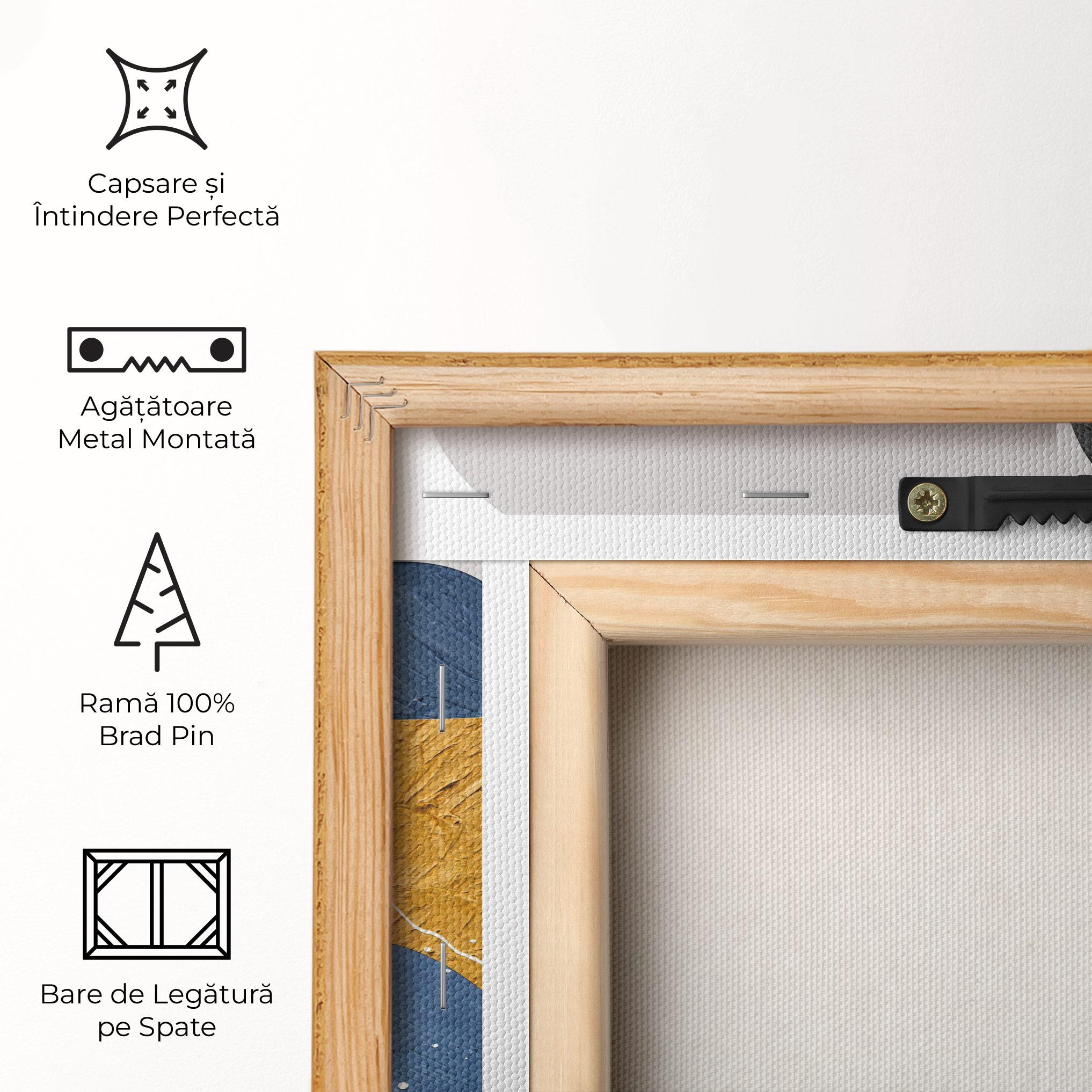 Tablou Canvas Abstract Color Mix mockup 5