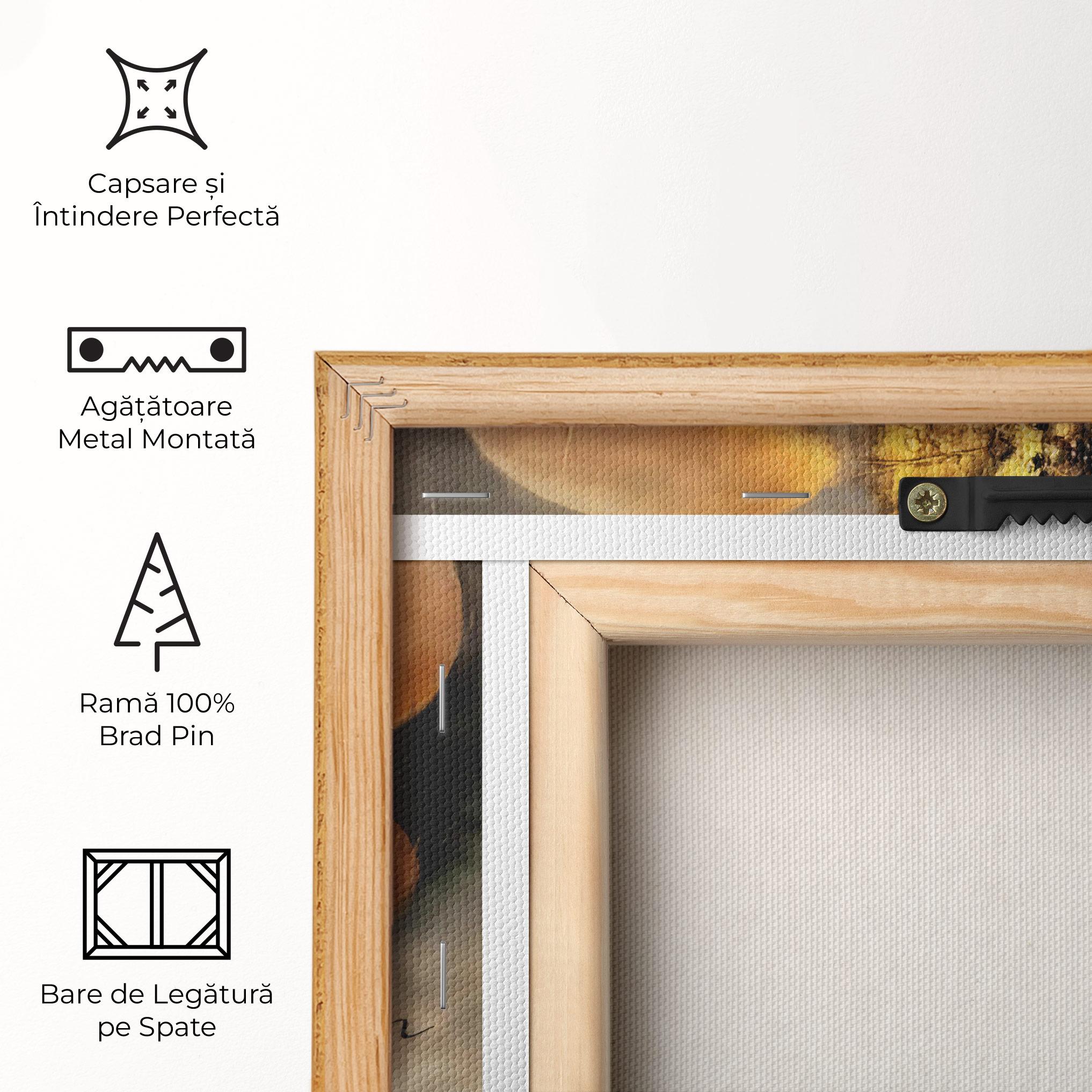 Tablou Canvas Abstract Moons mockup 5