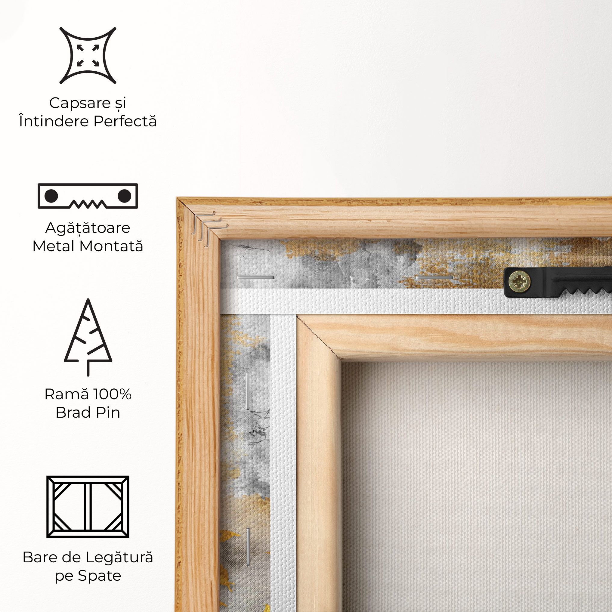 Gold Birds Flying mockup 5