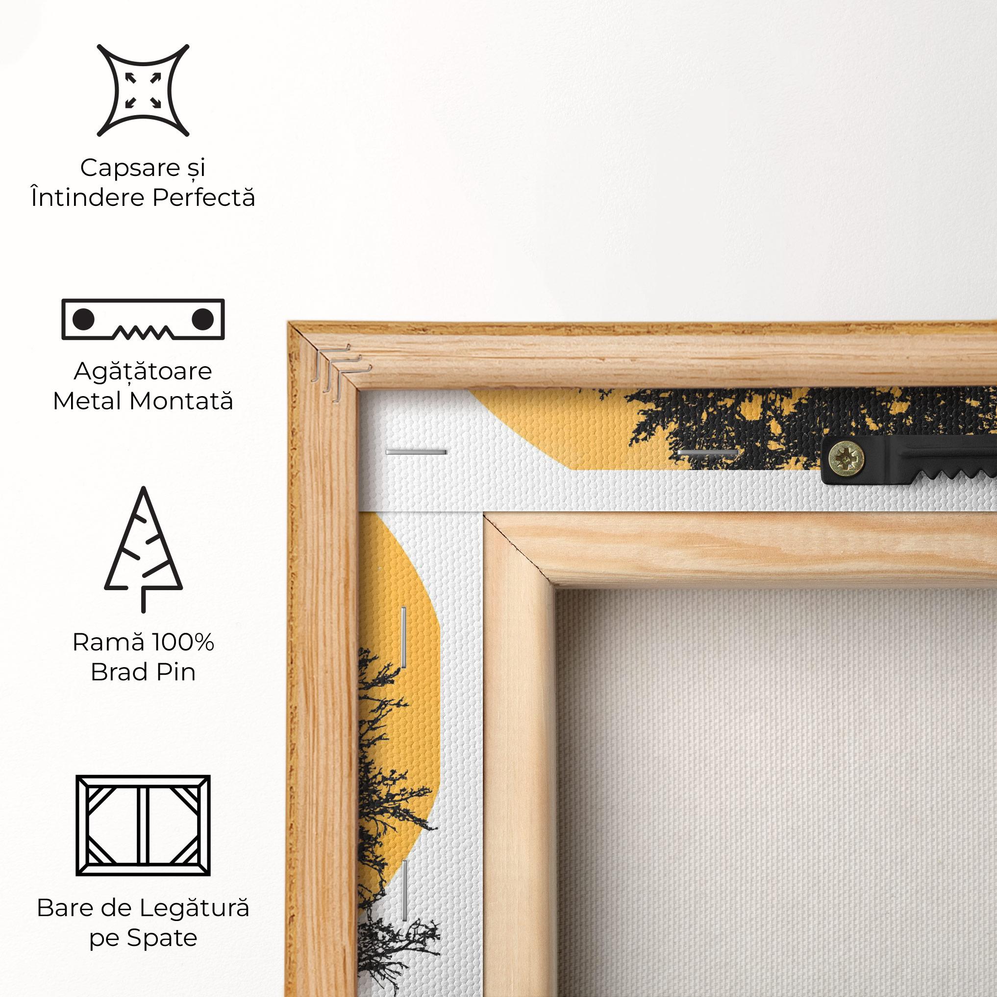 Tablou Canvas Orange Sun 01 mockup 5