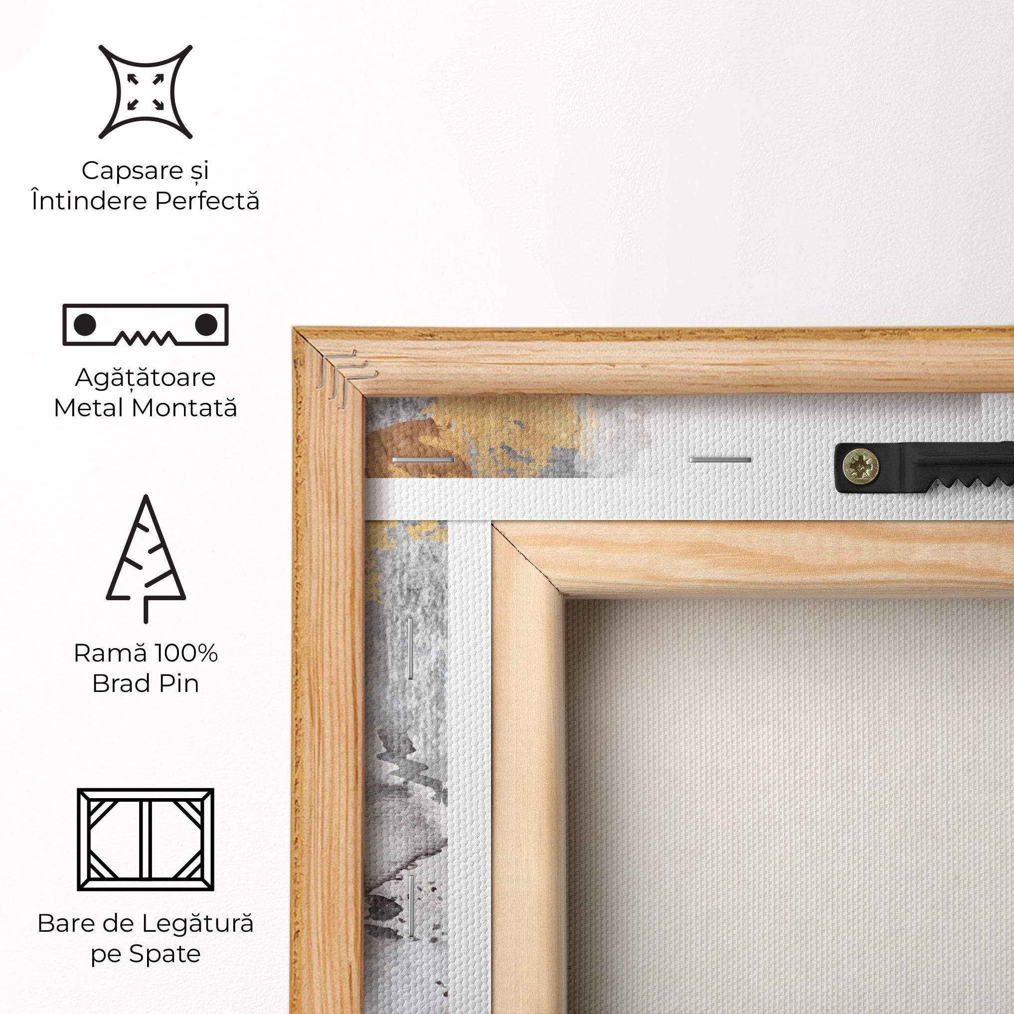 Tablou Canvas Paint On Wood mockup 5