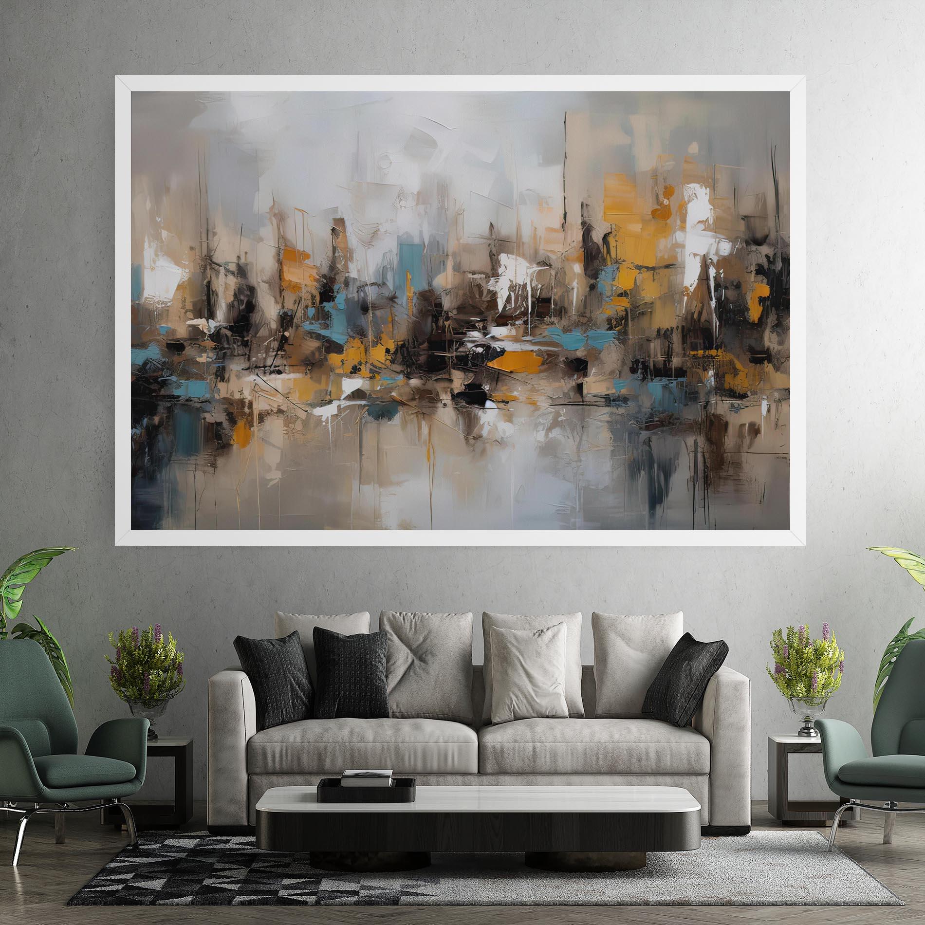 Tablou Canvas Abstract Los Angeles mockup 7