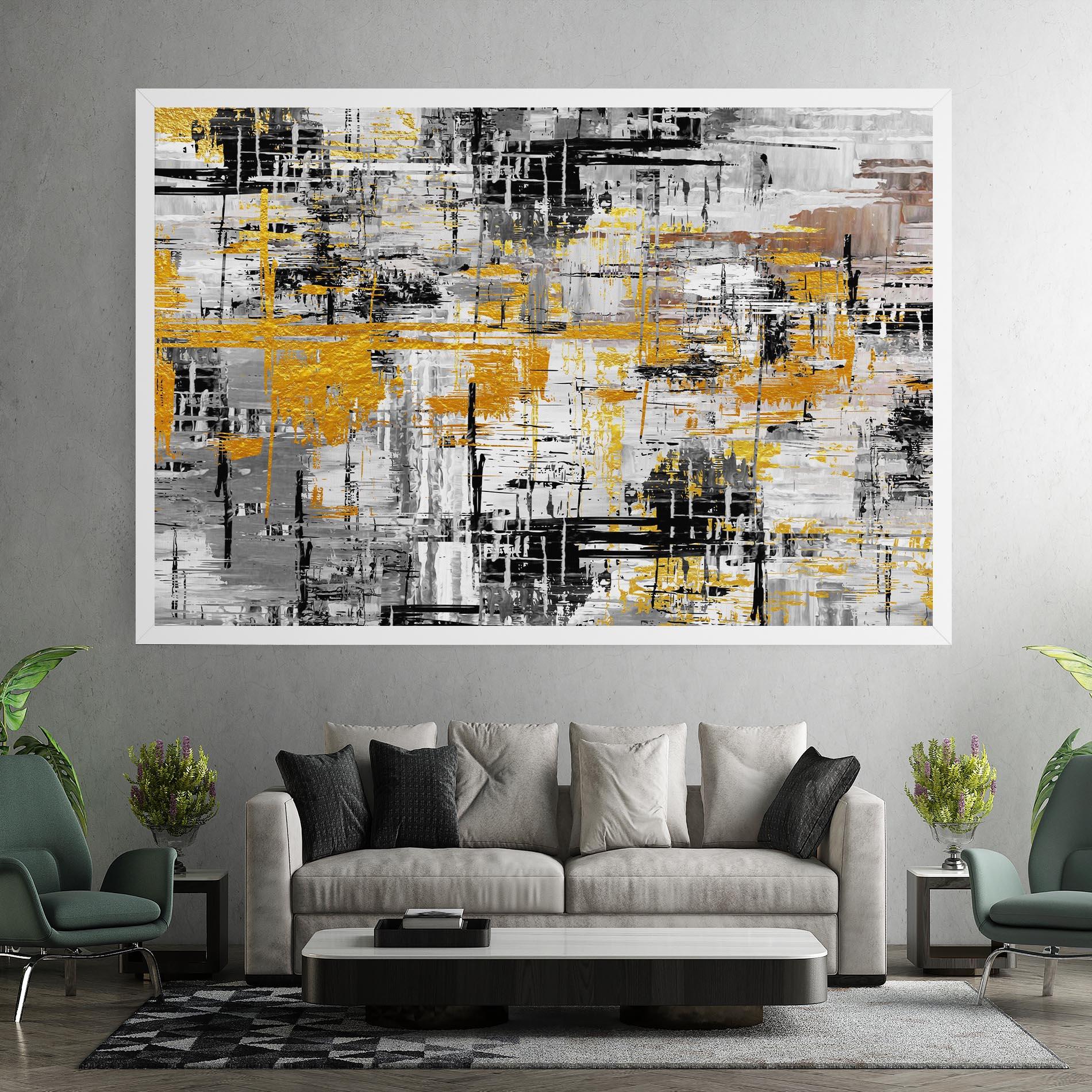 Tablou Canvas Abstract Mix Color mockup 7