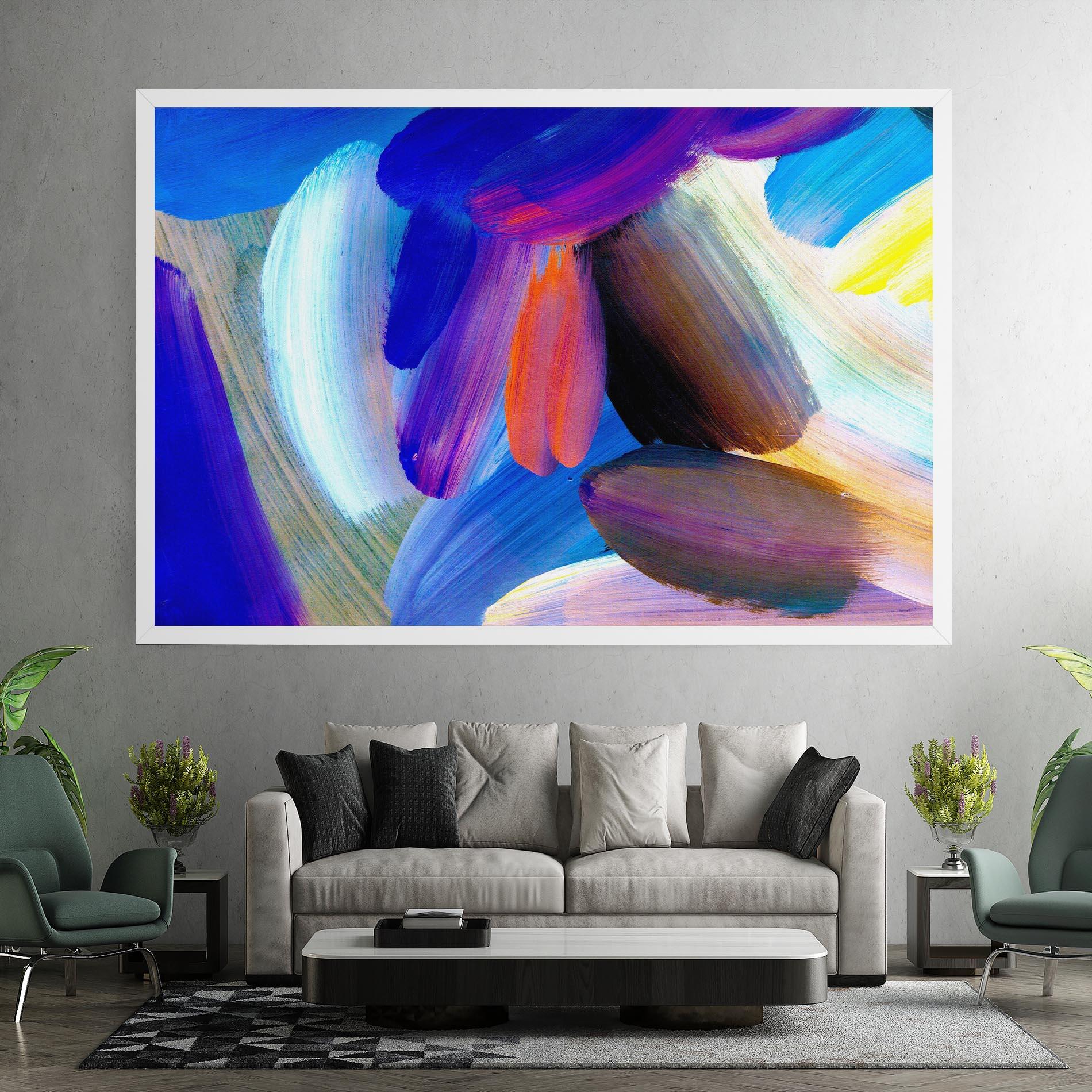 Tablou Canvas Colorful Abstract mockup 7