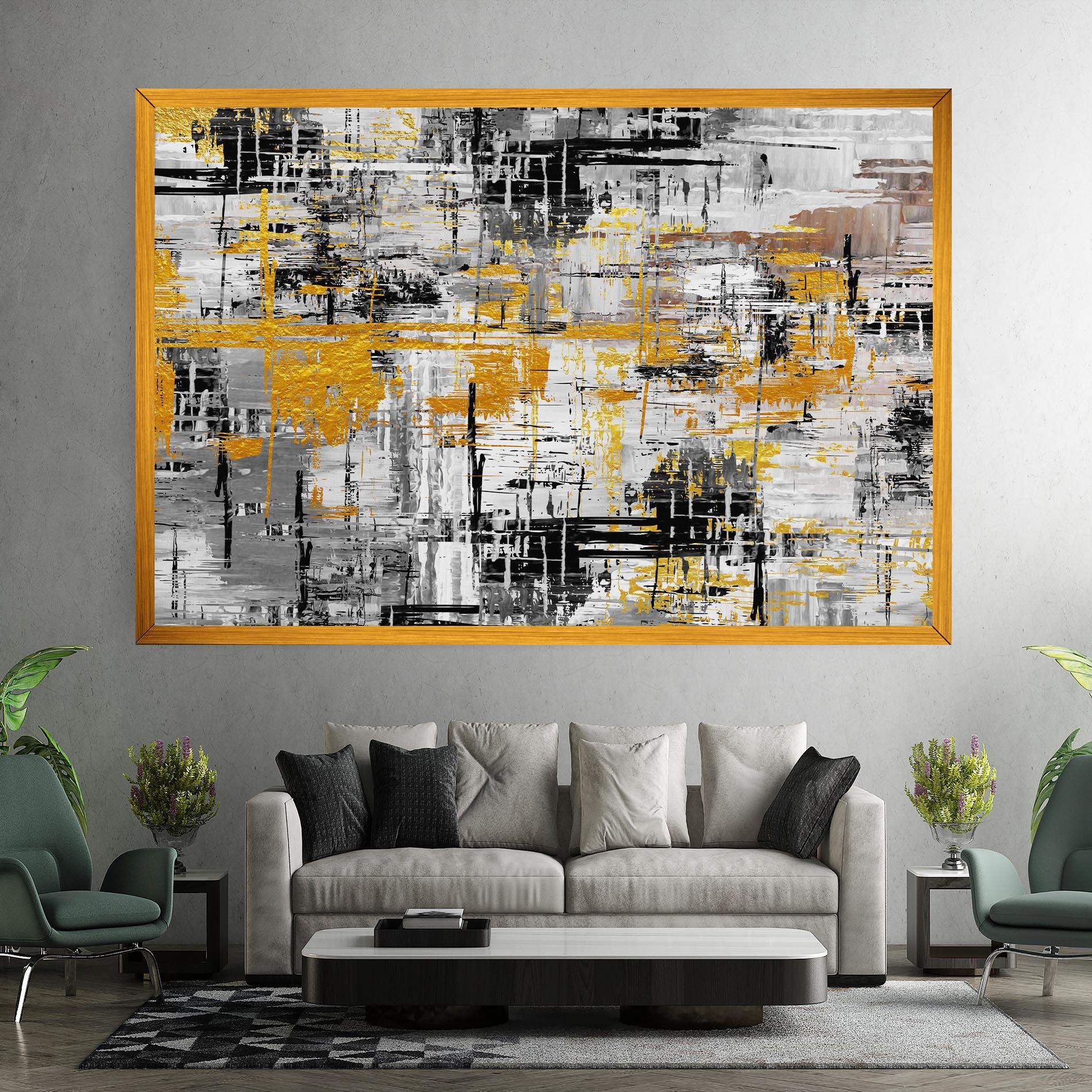 Tablou Canvas Abstract Mix Color mockup 7