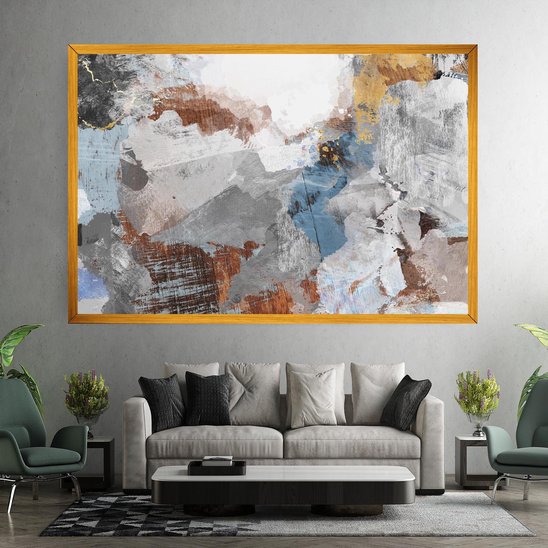 Tablou Canvas Paint On Wood mockup 7