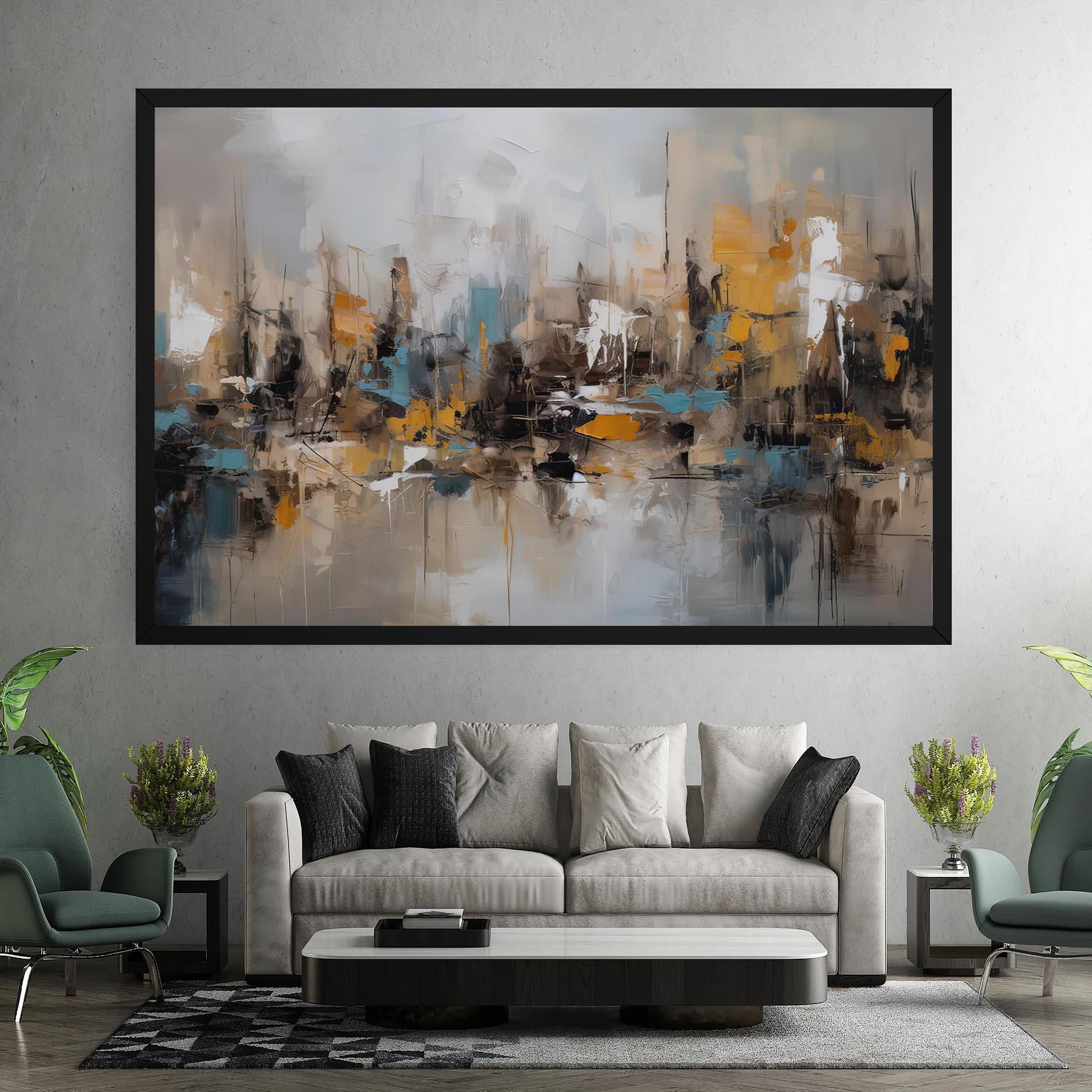 Tablou Canvas Abstract Los Angeles mockup 7
