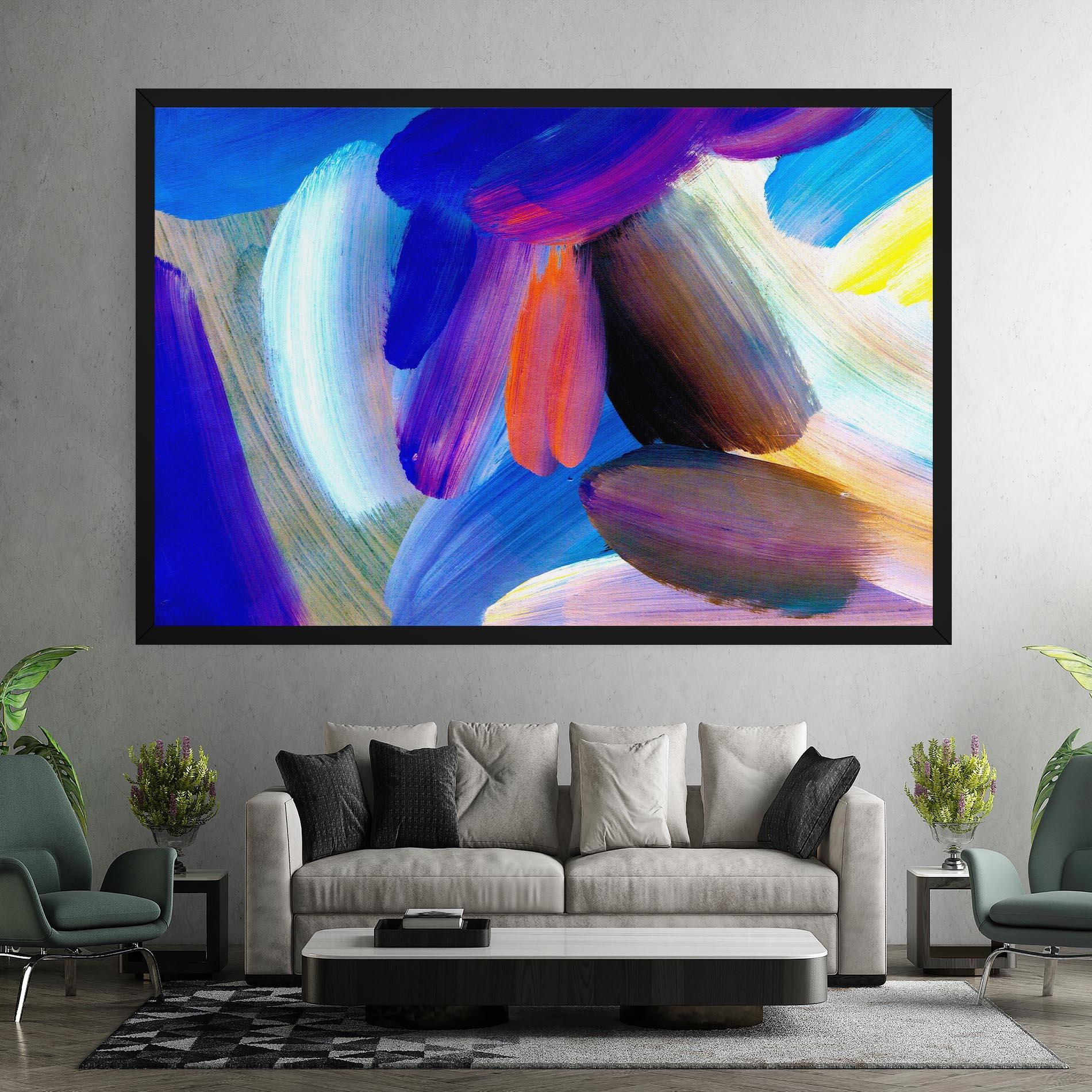 Tablou Canvas Colorful Abstract mockup 7