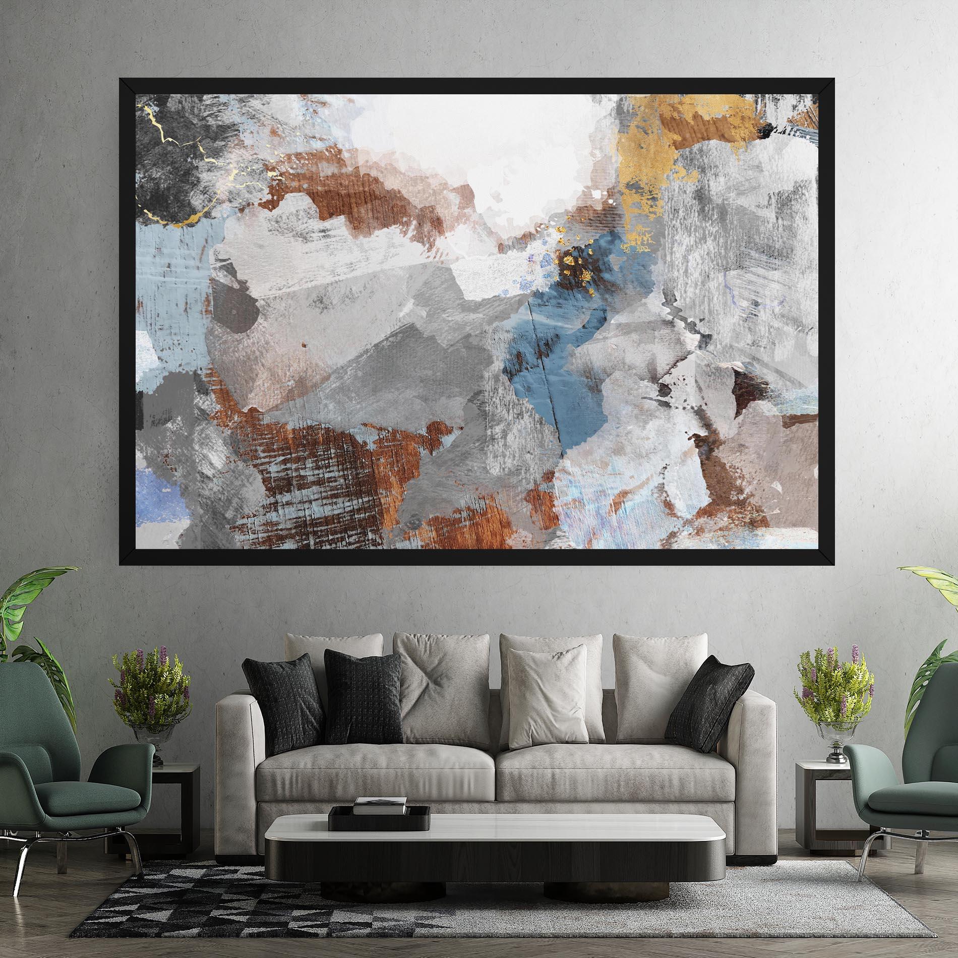 Tablou Canvas Paint On Wood mockup 7