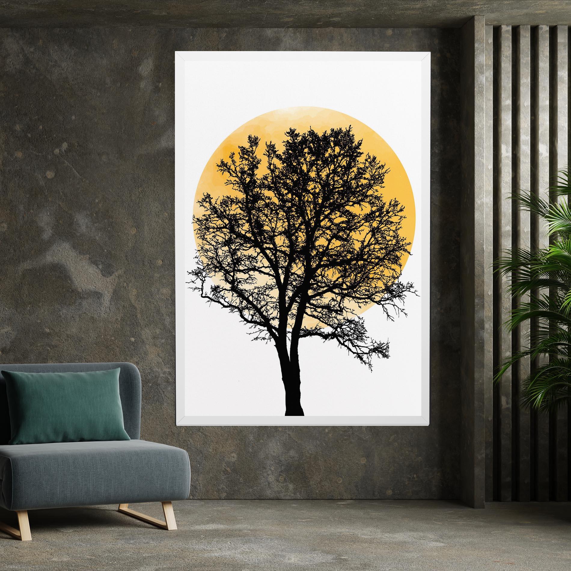 Tablou Canvas Orange Sun 01 mockup 7