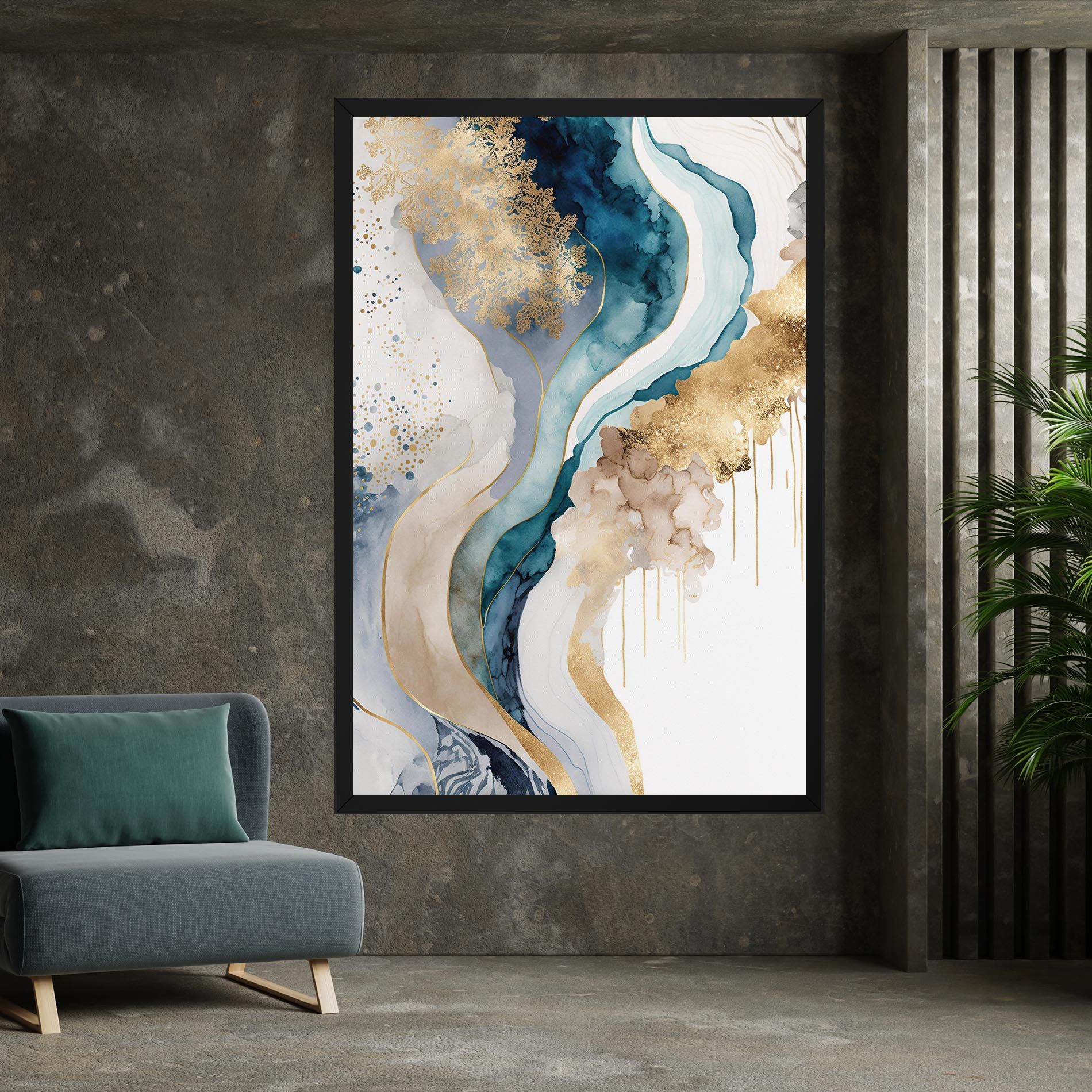 Light Blue Waves mockup 7