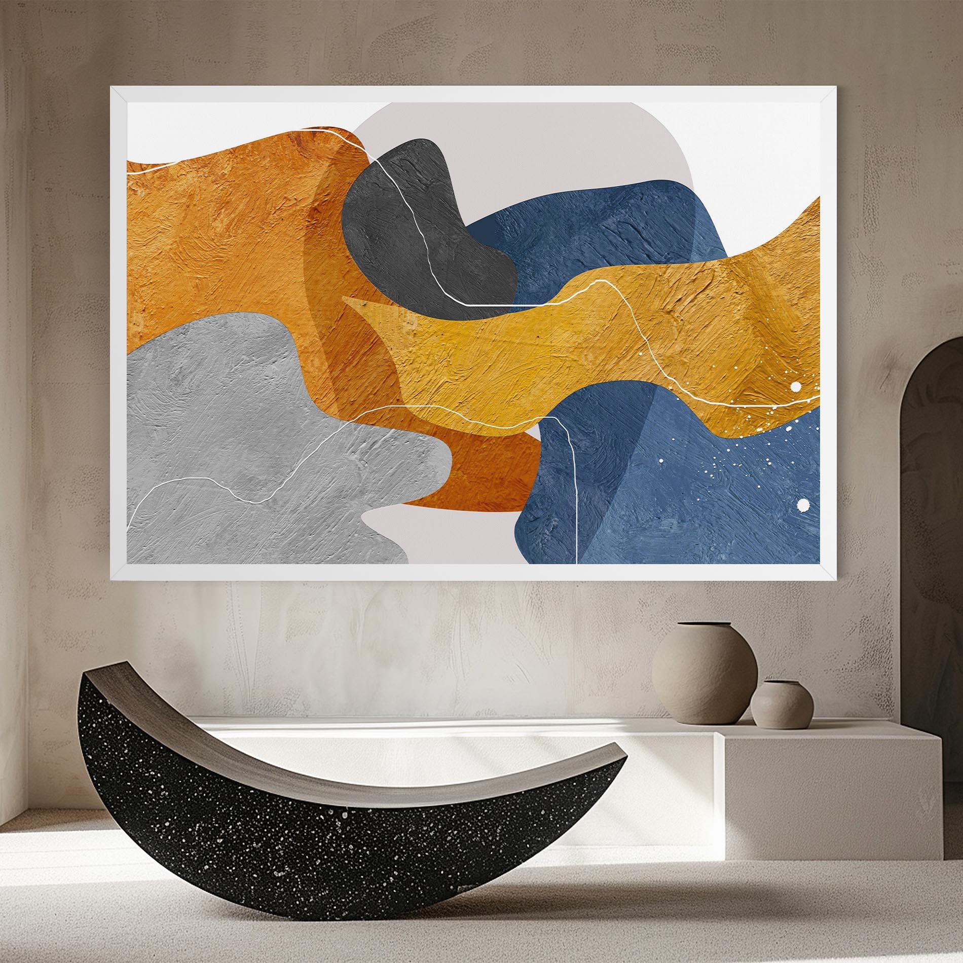 Tablou Canvas Abstract Color Mix mockup 8