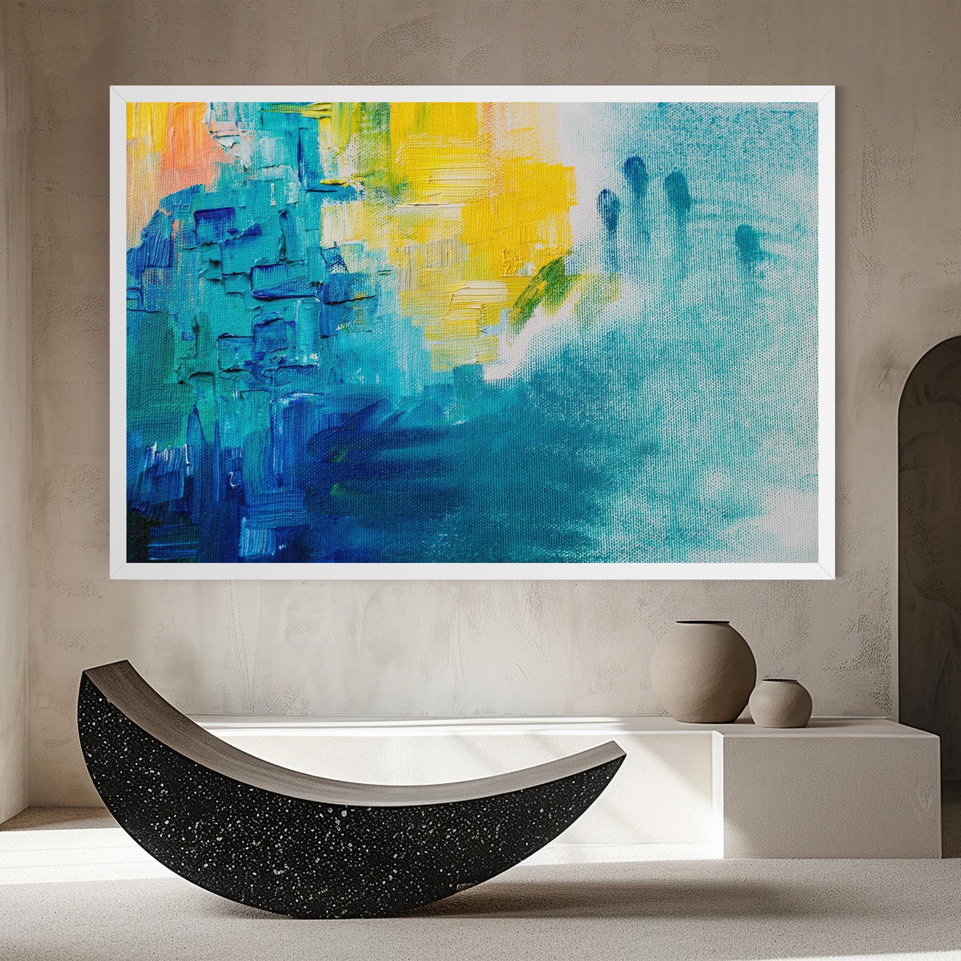 Tablou Canvas Abstract Hand Mark mockup 8
