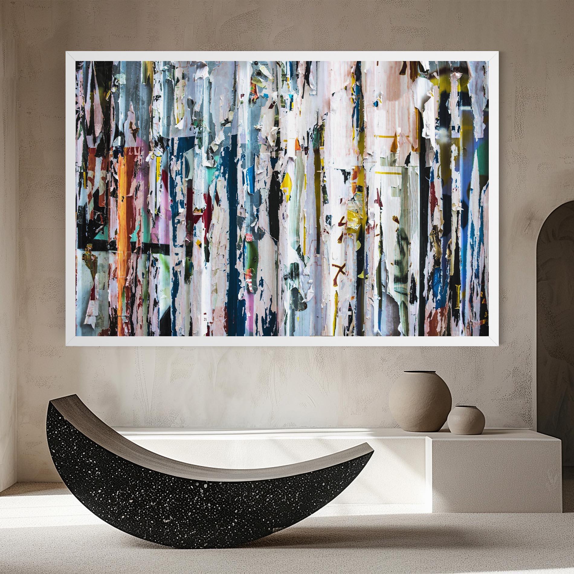 Tablou Canvas Abstract Torn Paper mockup 8