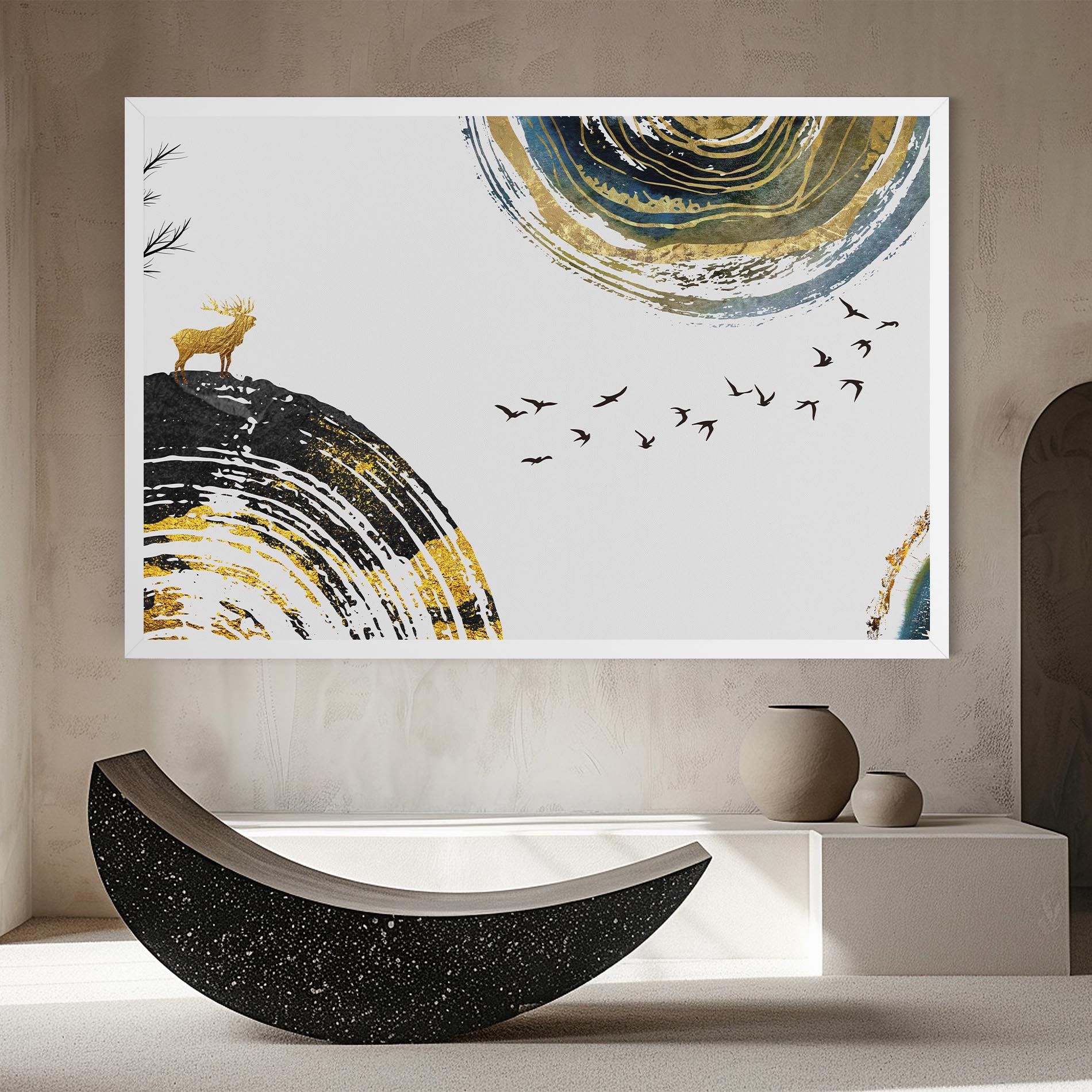 Golden Deer mockup 8