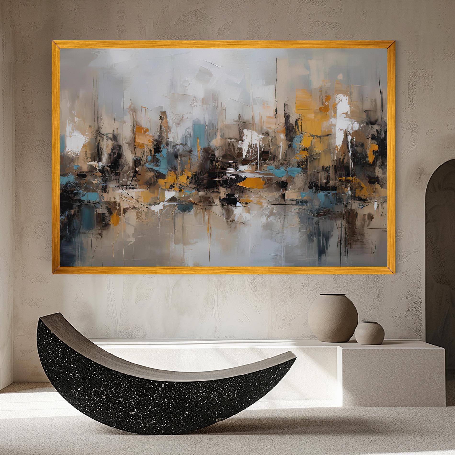 Tablou Canvas Abstract Los Angeles mockup 8